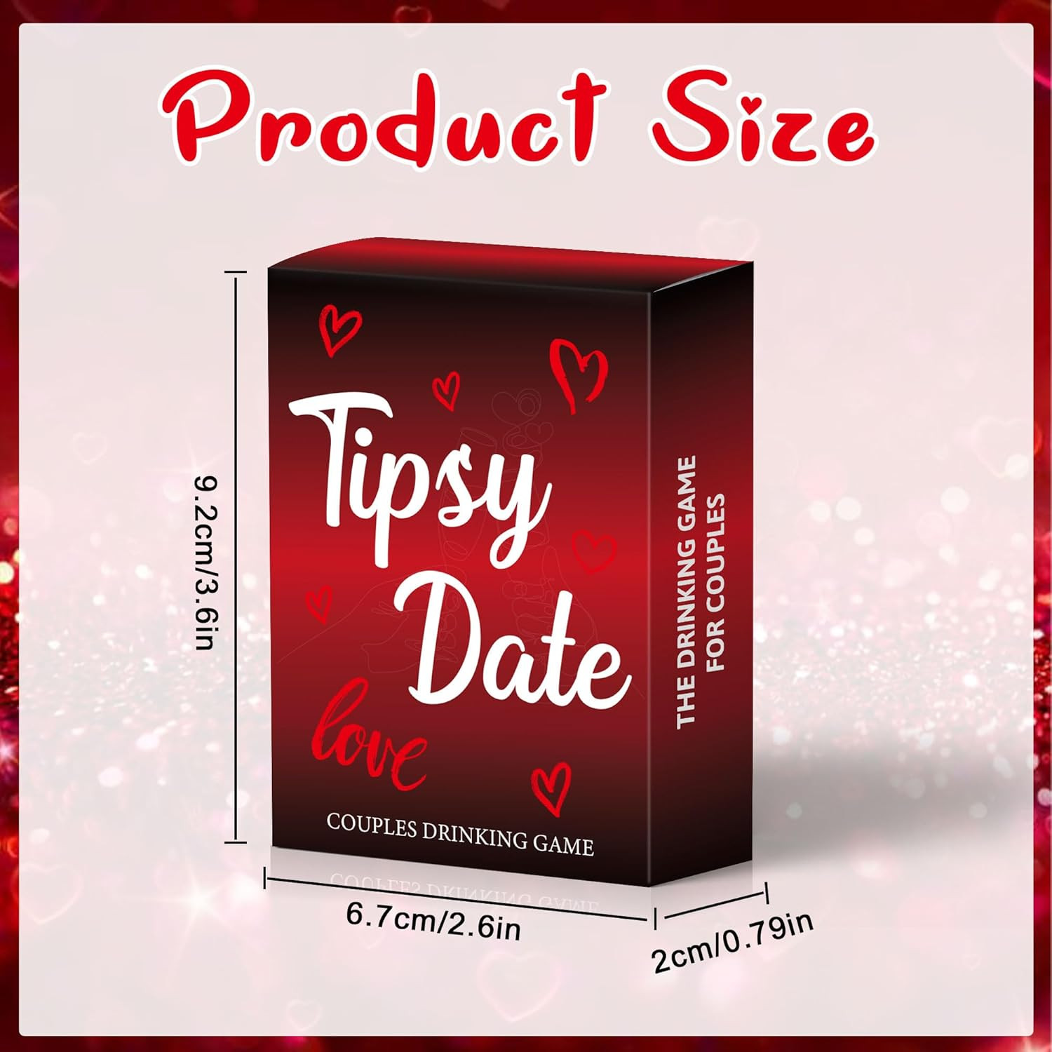 Tipsy Date Couples Games for Adults,Drinking Game for Couples,Drinking Card Game