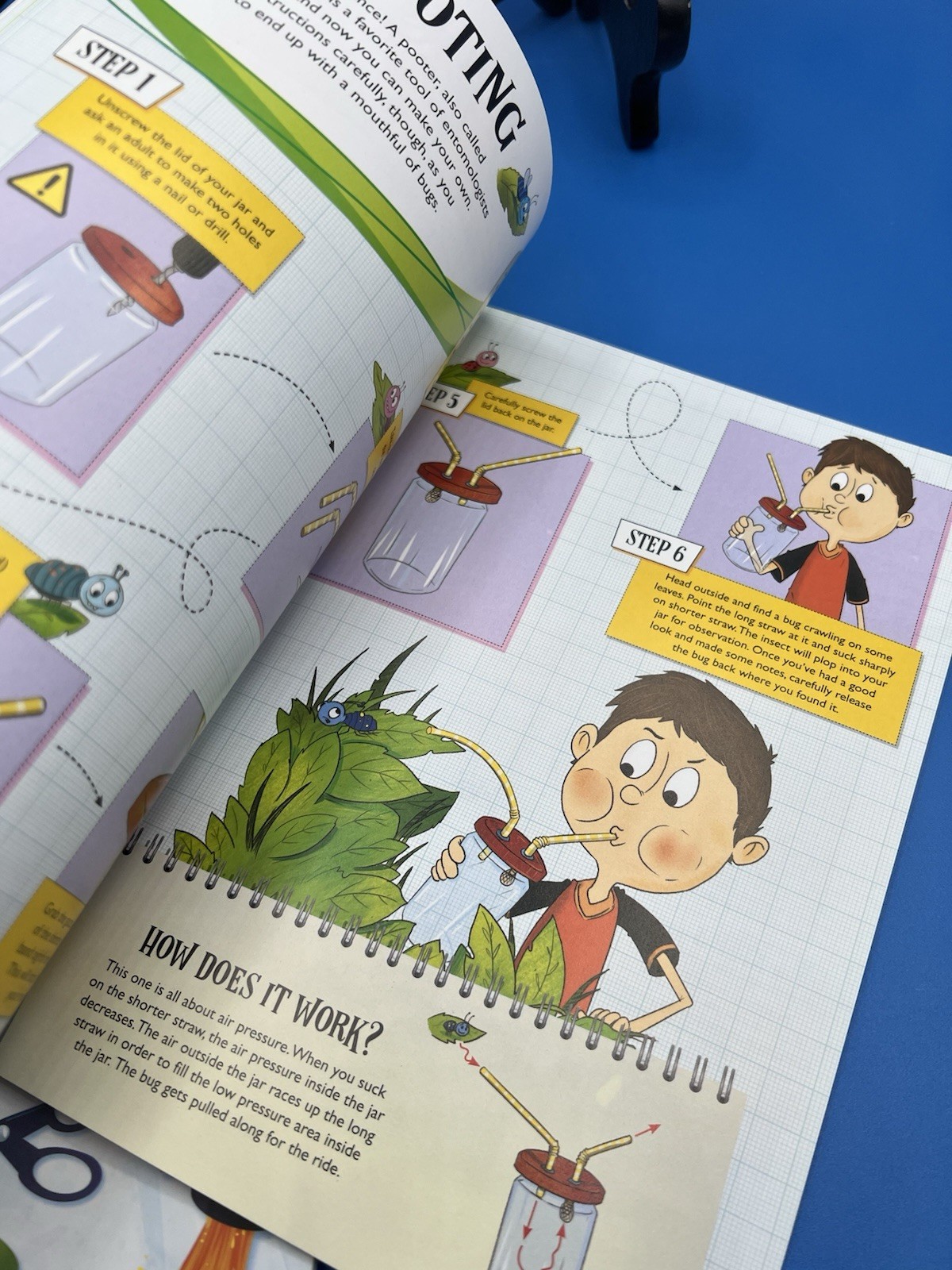 GOTROVO Kids Scavenger Hunt Game – Indoor and Outdoor & 3 Stem DIY Activity Book