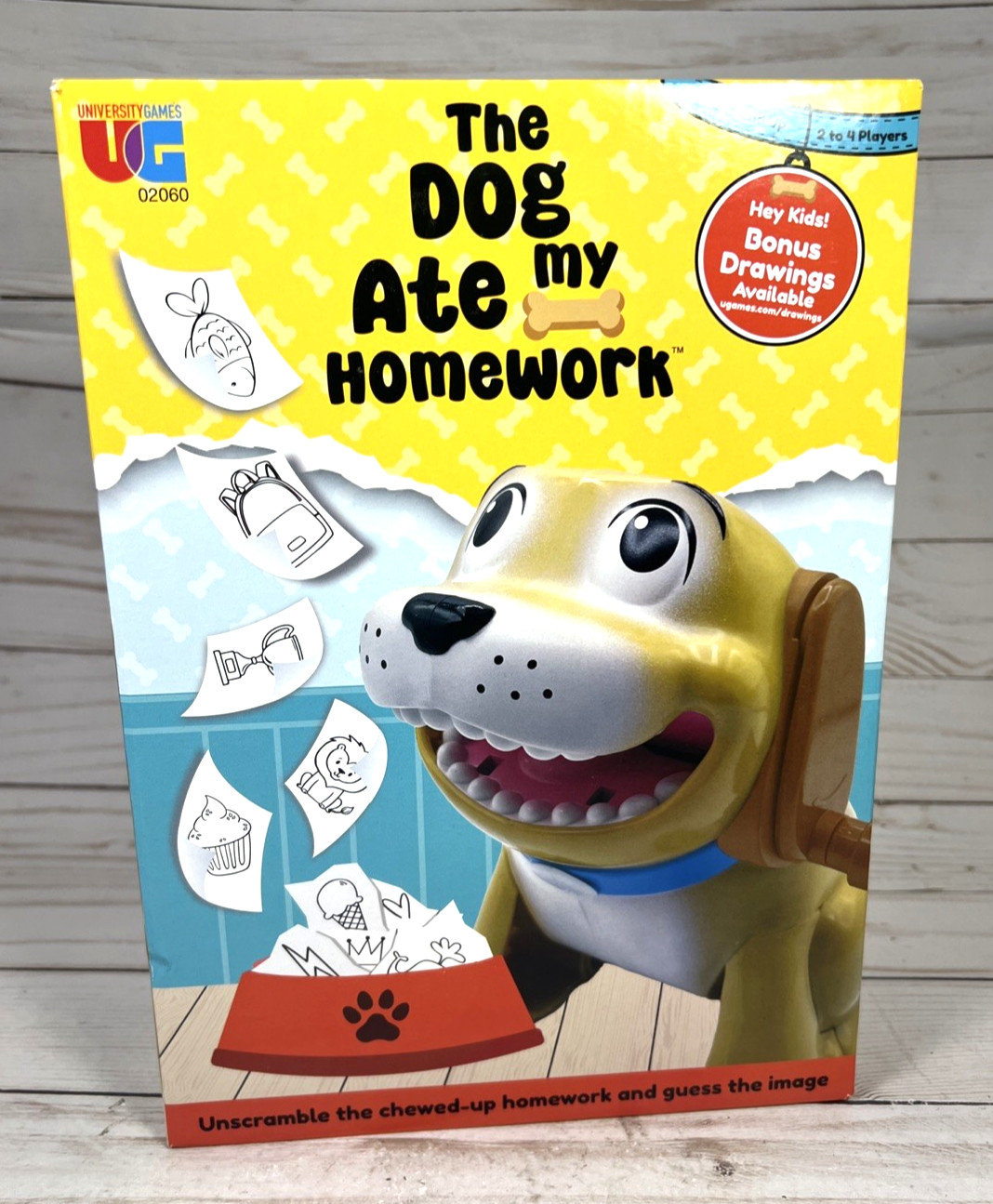 The Dog Ate My Homework Game University Games Ages 5+