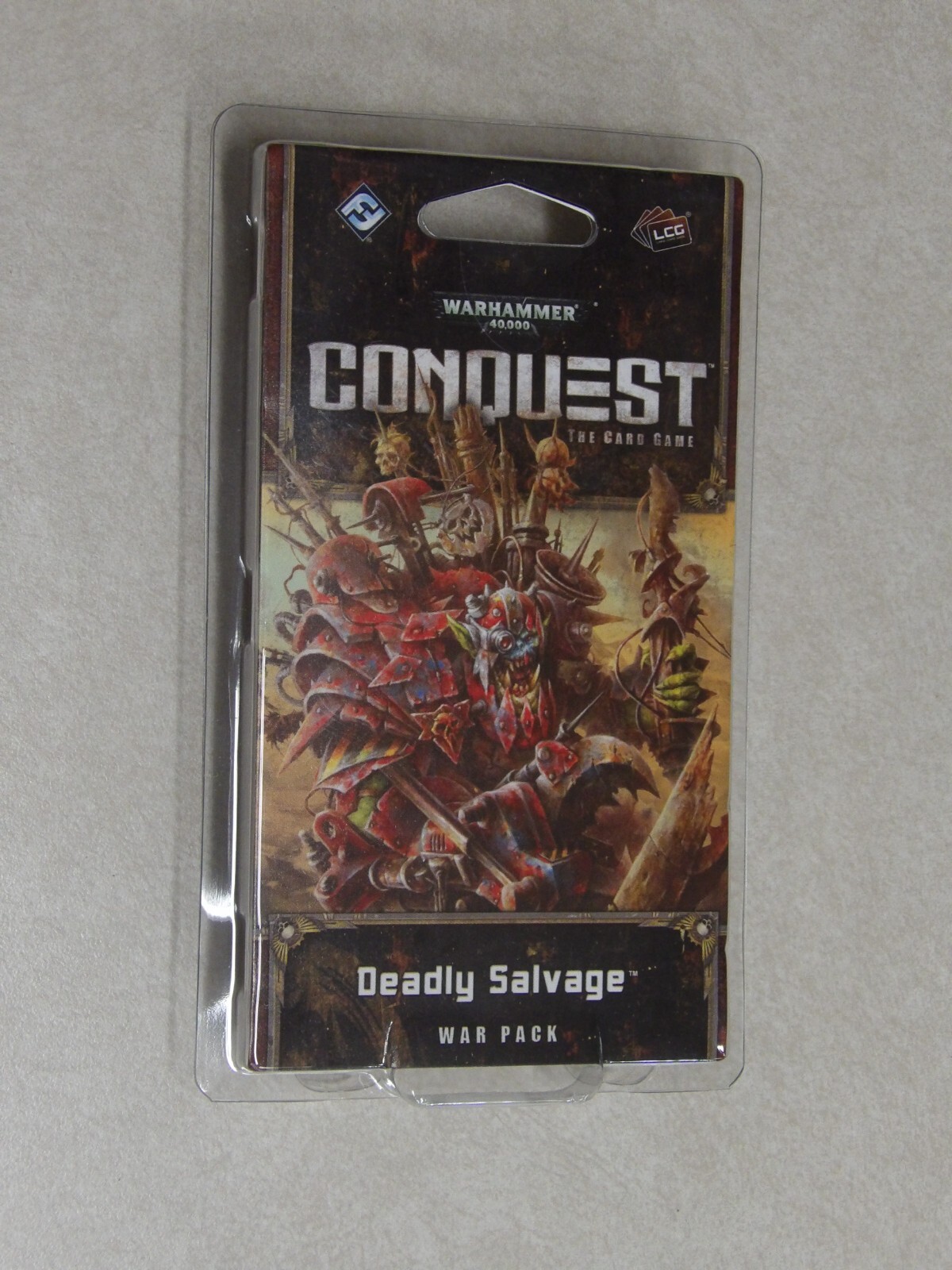 12x Warhammer 40000: Conquest LCG: Deadly Salvage War Pack Case Board Game