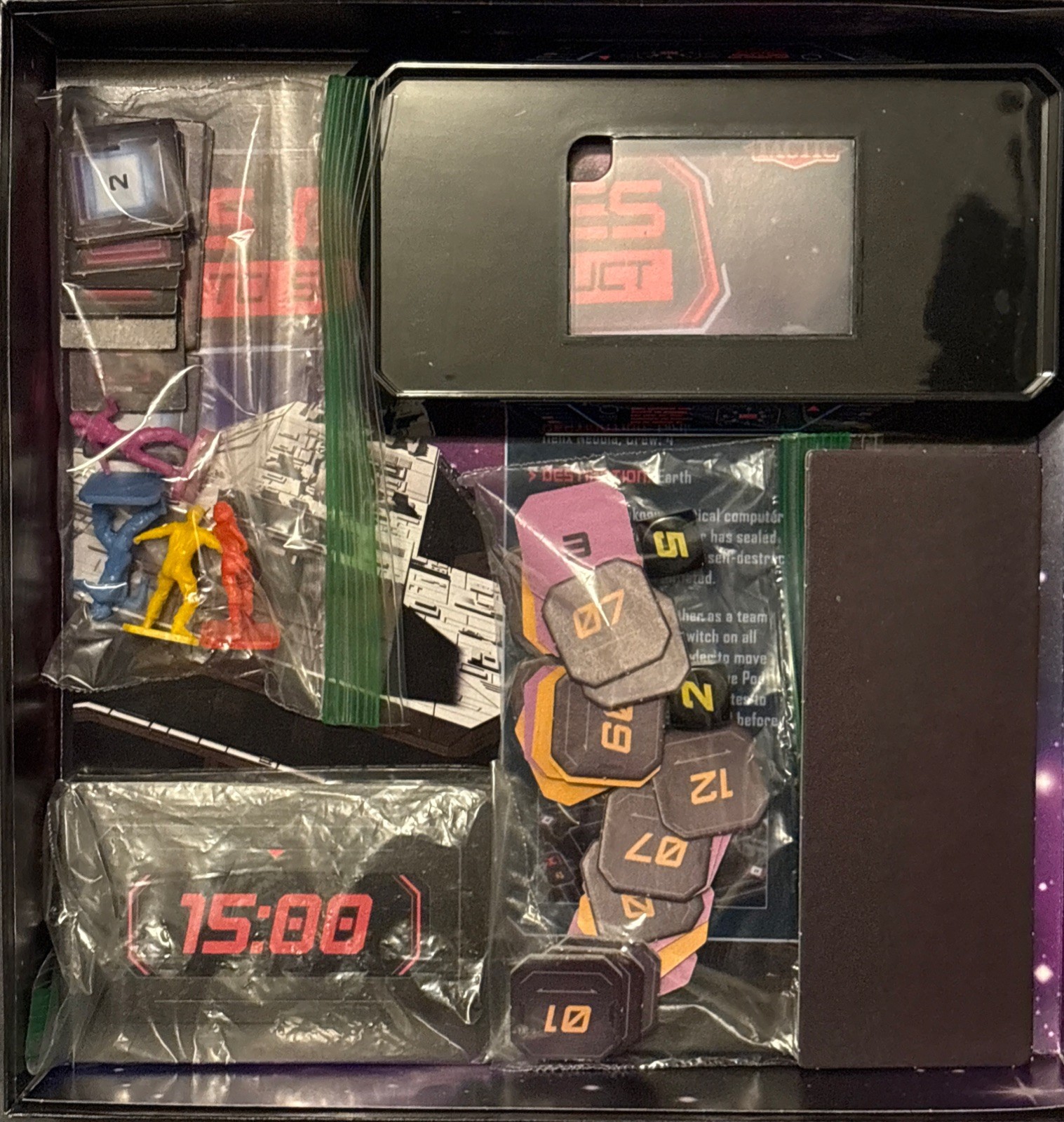 Tactic Boardgame 15 Minutes to Self-Destruct Box. Swedish Game. Fast Ship.Complt