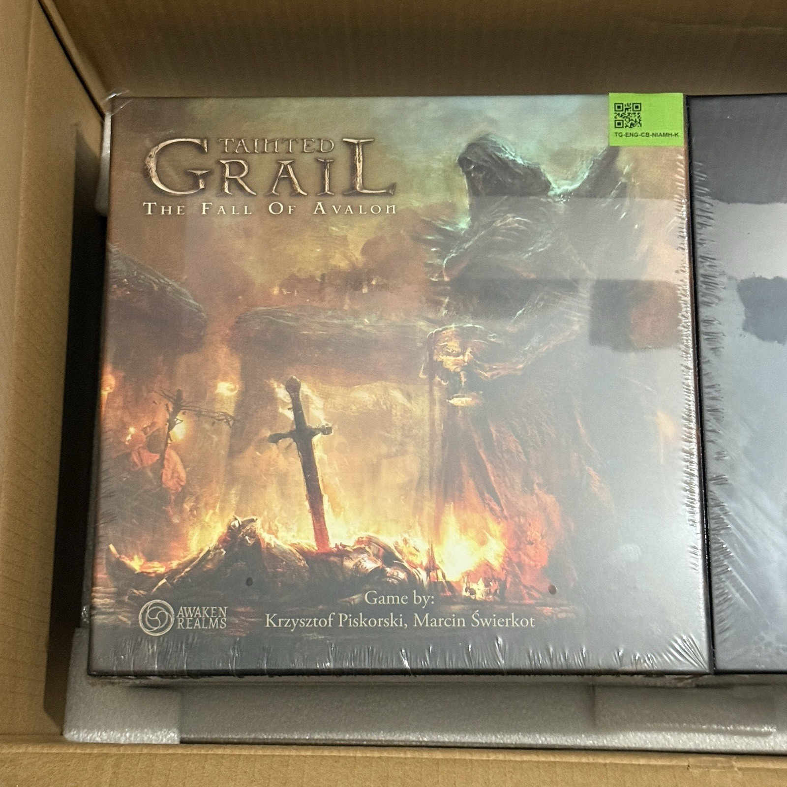 Tainted Grail: Fall of Avalon Board Game Kickstarter Awaken Realms – Sealed