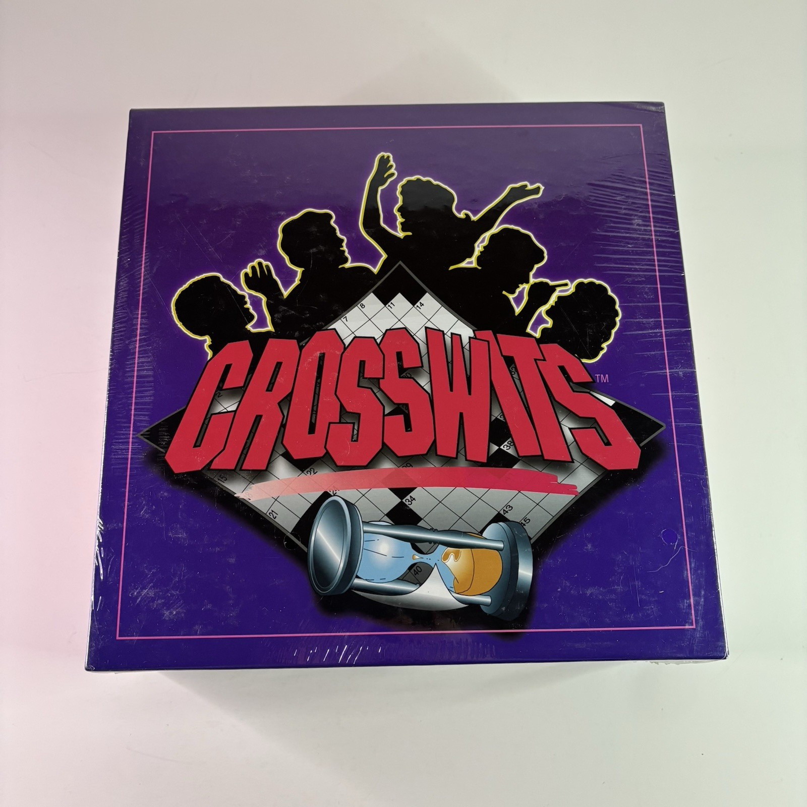 Crosswits Vintage Party Board Game 1997. 2 players min, 12 and up. HTF, NEW
