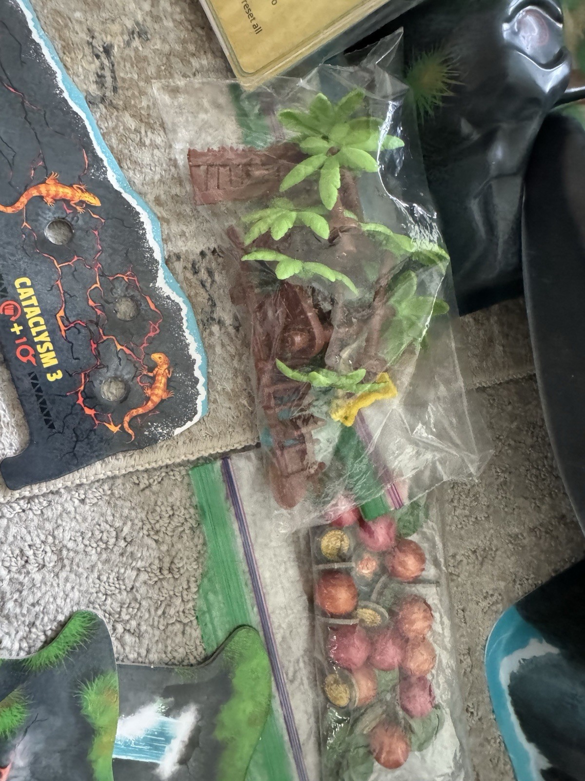 Fireball Island Curse Vul-Kar Spider Springs Treasure Trove Marbles CIB EUC