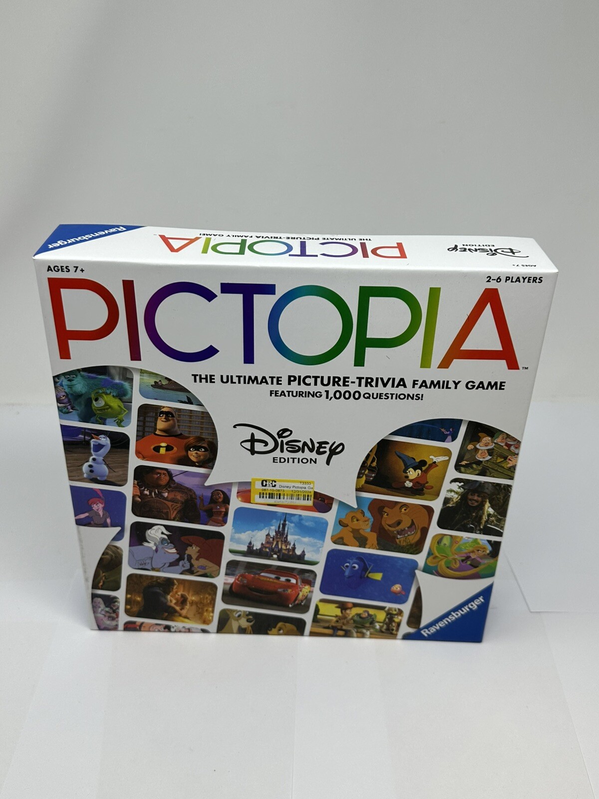 NEW Pictopia Disney Edition The Ultimate Picture Trivia Family Game Ravensburger