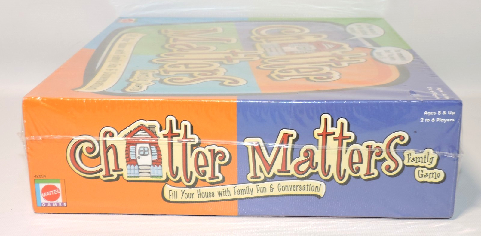 The Chatter Matters Family Fun Game, 2 to 6 Players, Ages 8 and Up, NEW, SEALED
