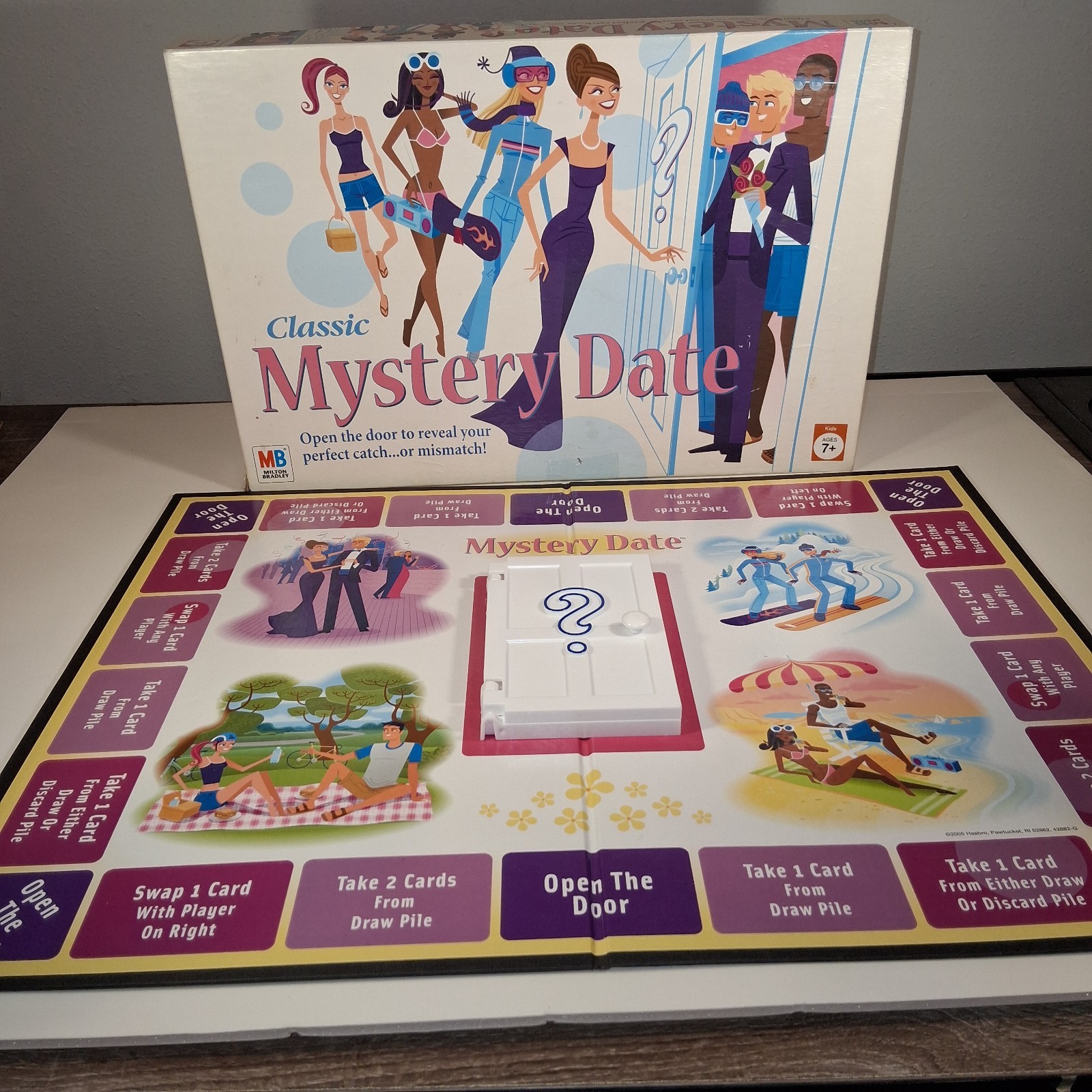 2005 Classic Mystery Date Board Game – 100% Complete – Milton Bradley #42882