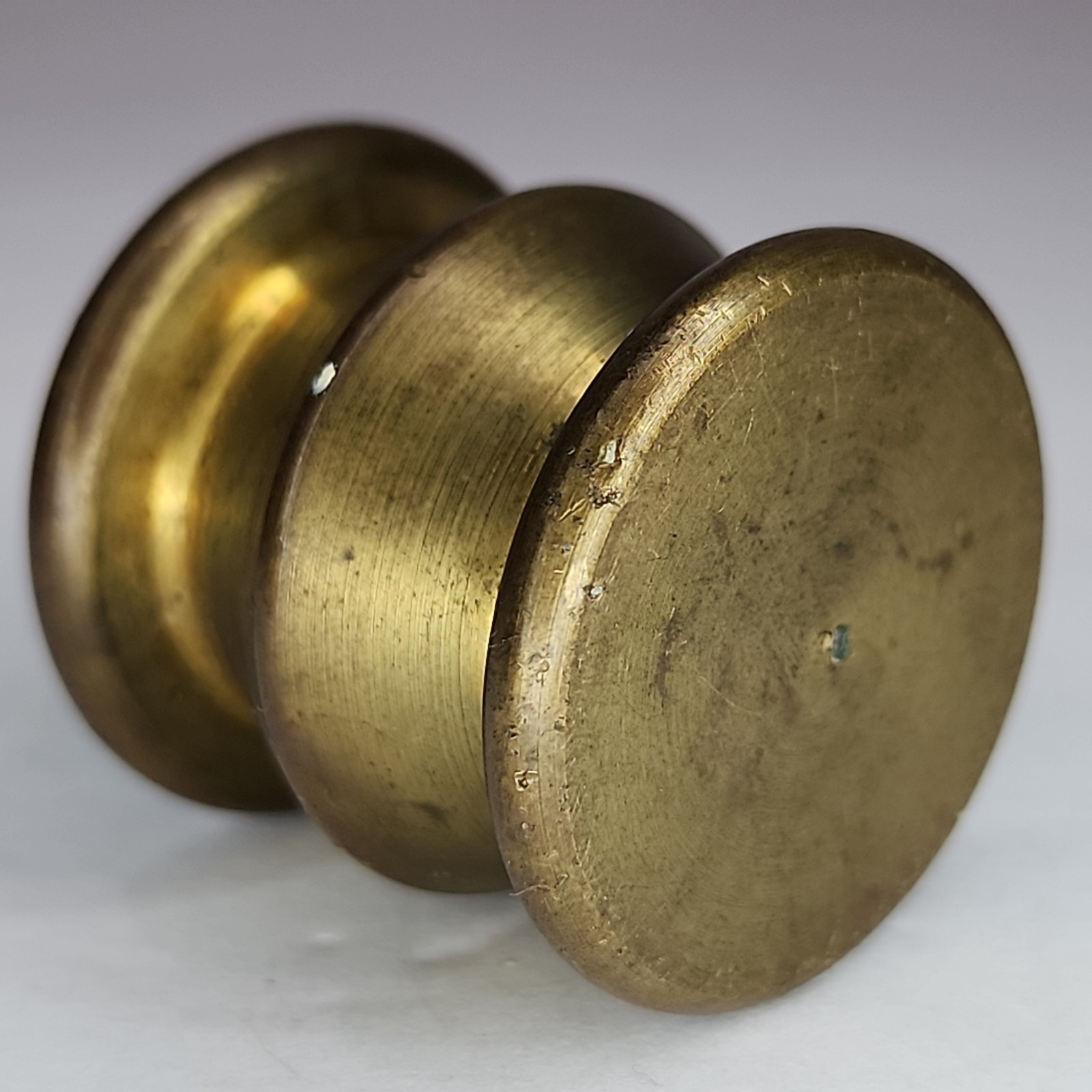 Vintage 90s Heavy Brass Metal POG Torpedo Slammer Poison Holo Design 5oz