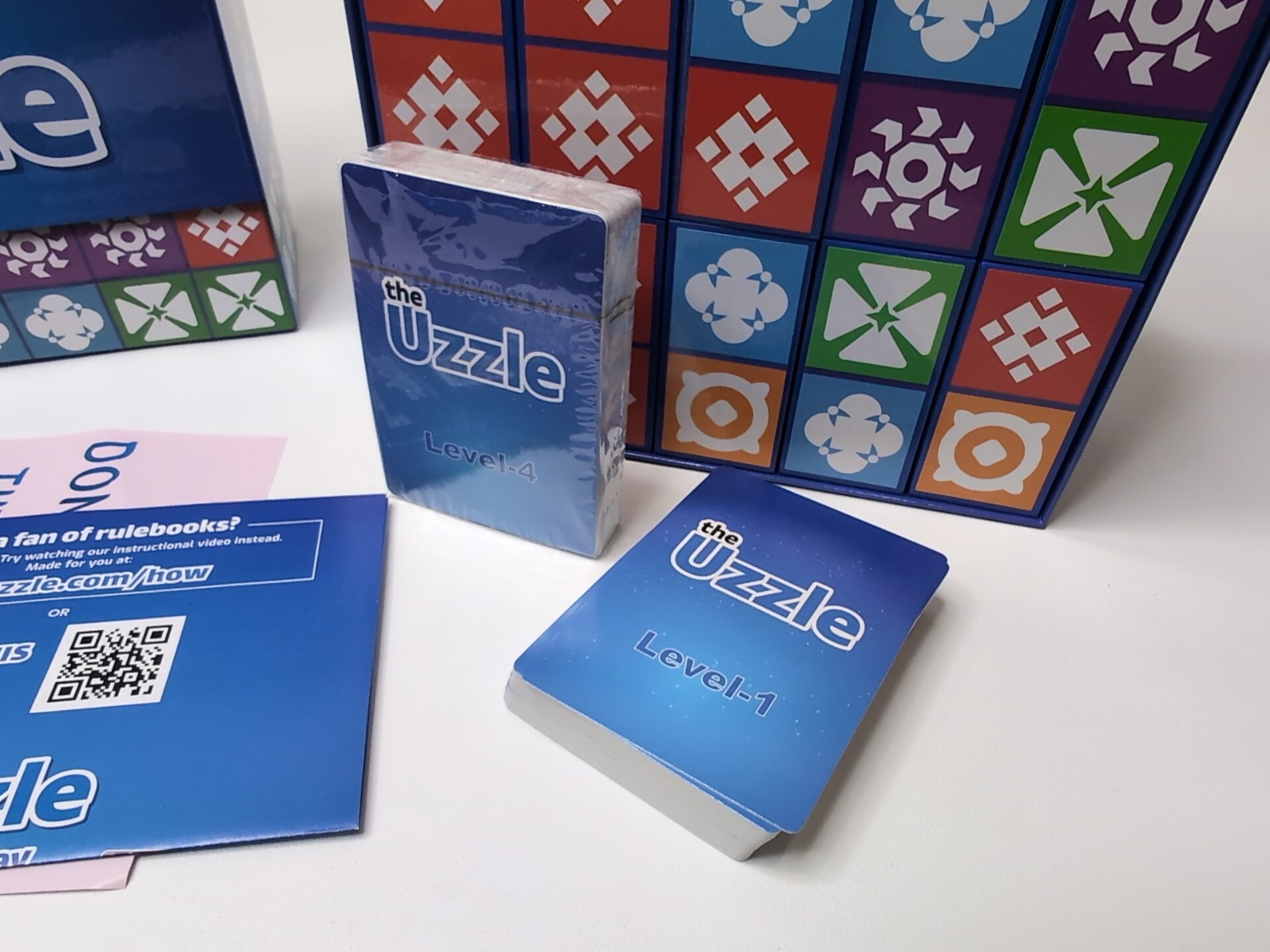 The Uzzle Family Board Games Children & Adults Party Family 2023 New Cards