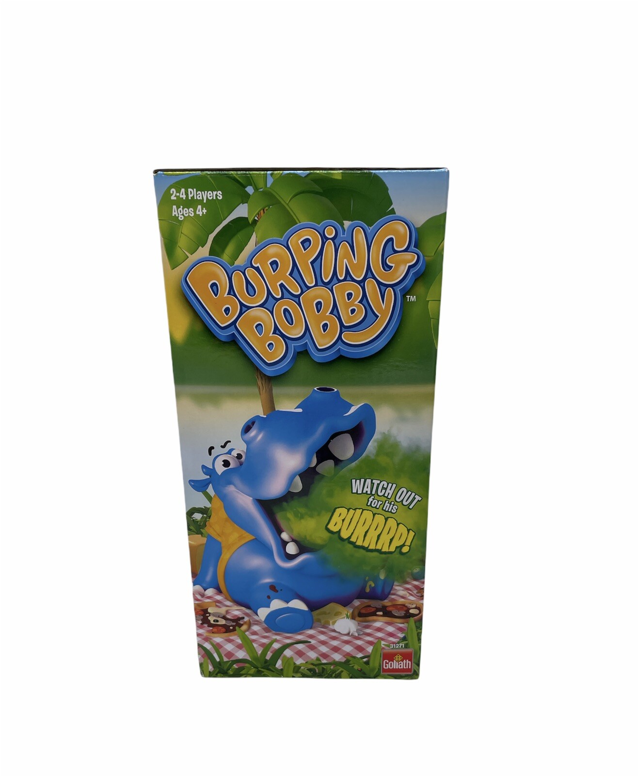 Burping Bobby Hippo Game Feed The Hippo But Watch Out for His Burp NEW