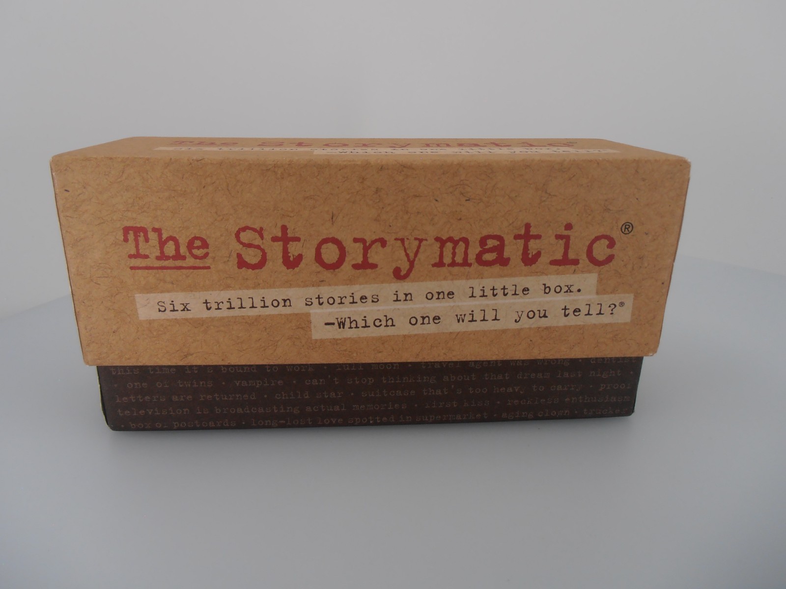 The Storymatic 2004 6 Trillion Stories Writing Prompt Teaching Tool 500+ Cards
