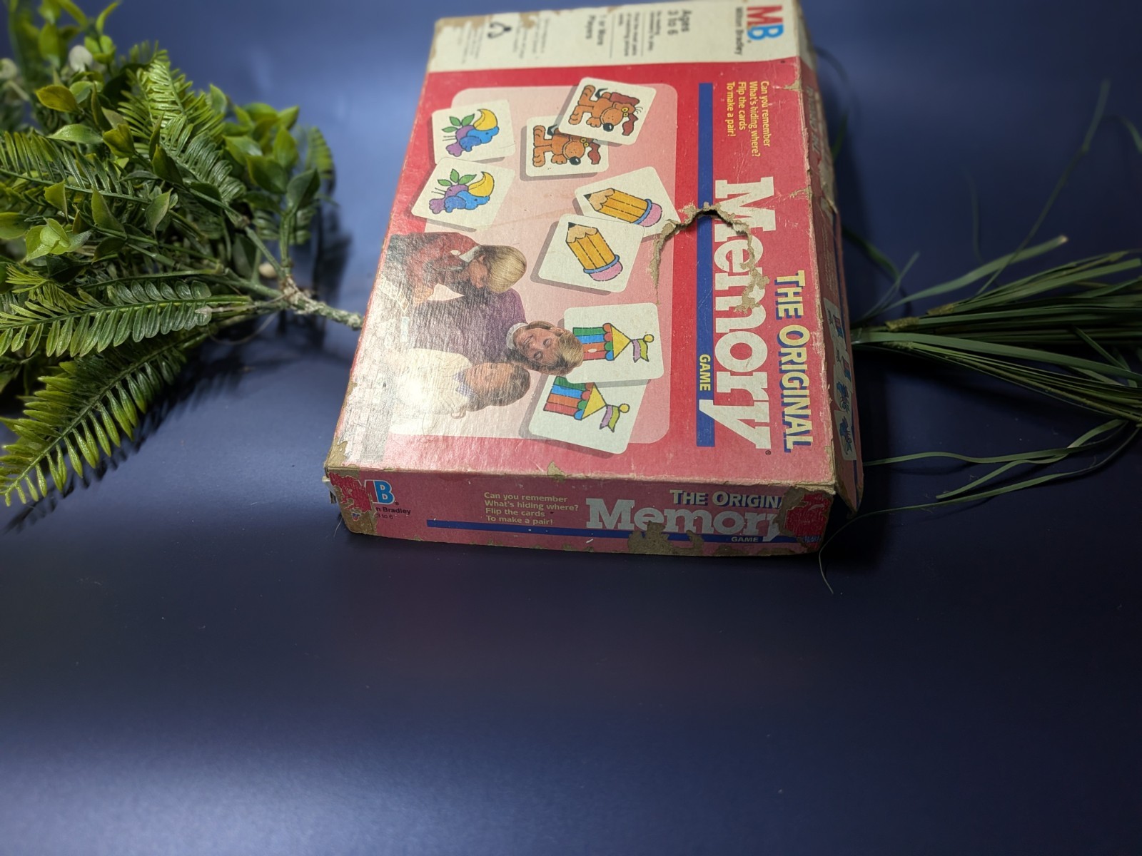 Vintage 1986 Milton Bradley “The Original Memory Game”