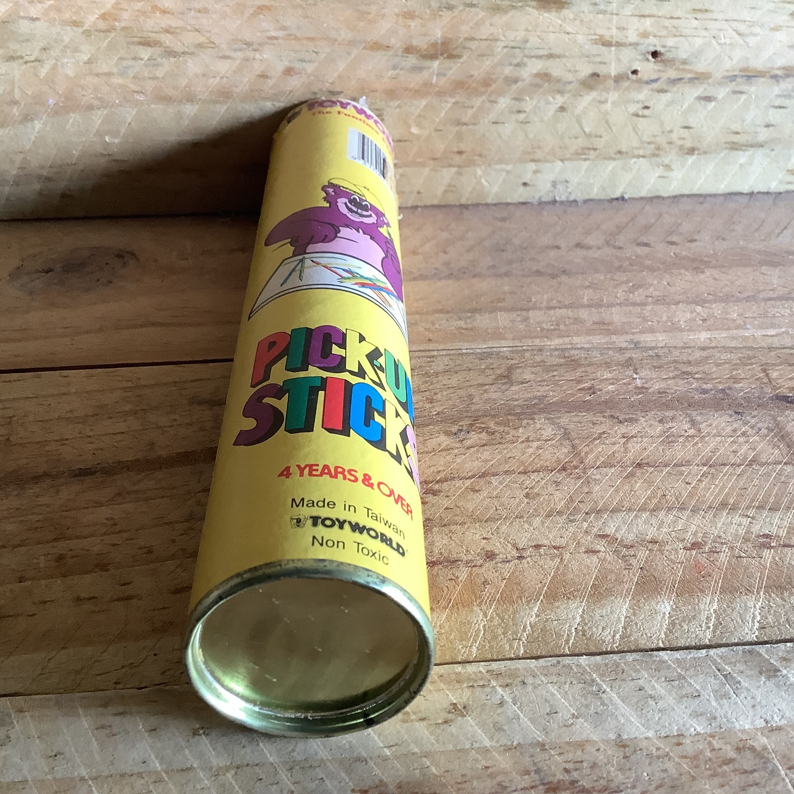TOY WORLD VINTAGE BRANDED PICKUP STICKS – VINTAGE SET in ORIGINAL BOX