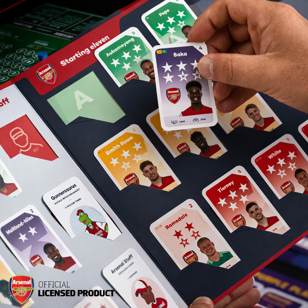 Superclub Arsenal Expansion English Expansion for Base Game Football