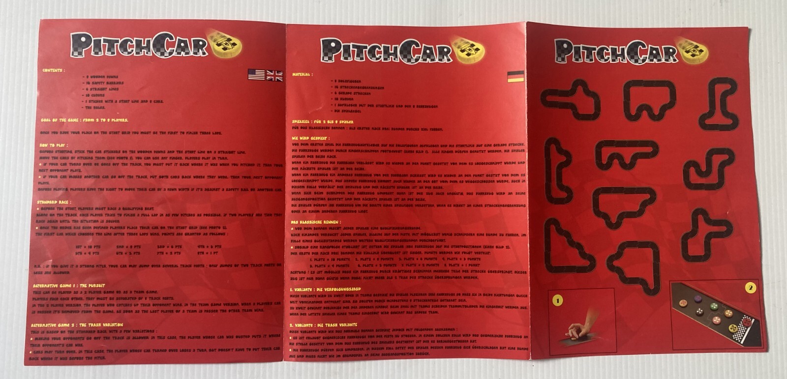 Ferti PItch Car BoardGame 2003 Jean du Poel course de pichenottes Pitchcar