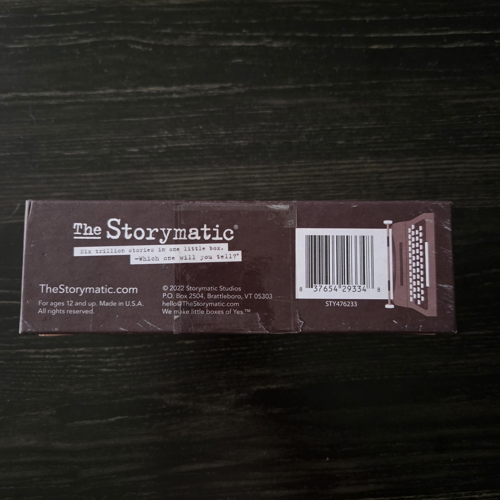 The Storymatic Game Six Trillion Stories Writing Prompt Teaching Tool 500+ Cards