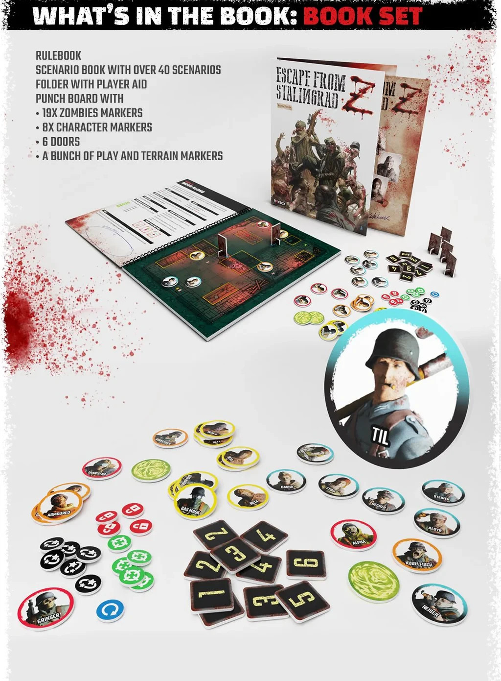 Escape from Stalingrad Z – BOOK Set (Complete Game)