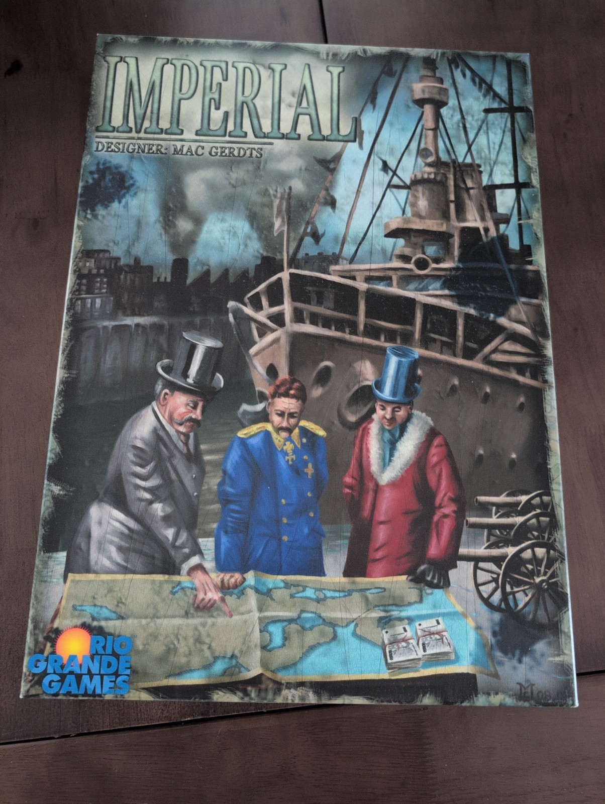 IMPERIAL BOARD GAME rio grande games Mac Gerdts English New Open Box Unpunched
