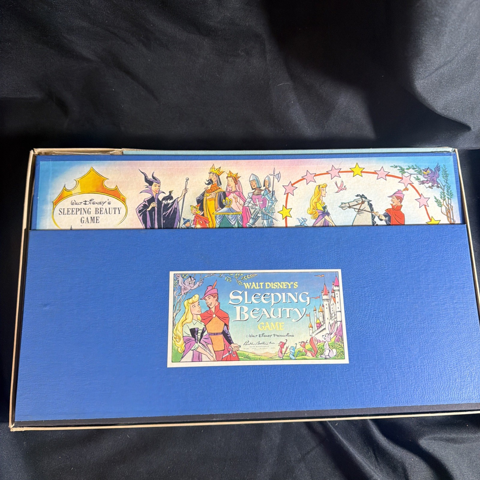 Walt Disney Sleeping Beauty Game 1958 Parker Brothers Almost Complete