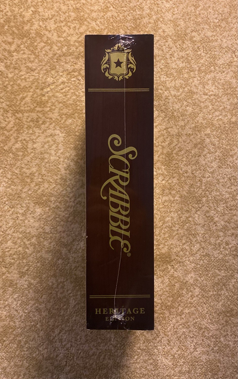 Scrabble | Heritage Edition Board Game | Walnut Storage Box | Brand New-In Box |