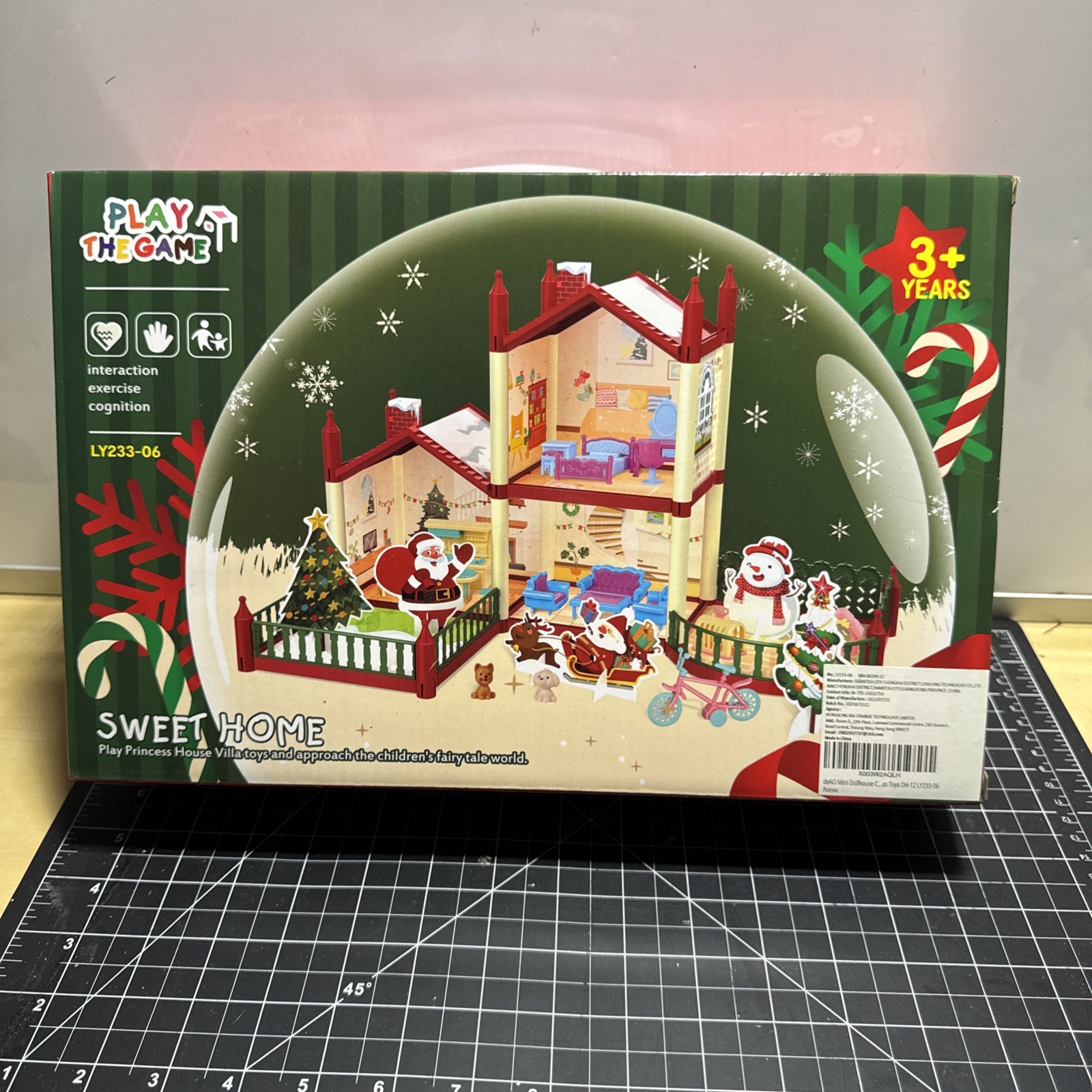 Play The Game Sweet Home Princes House Villa Christmas New Sealed