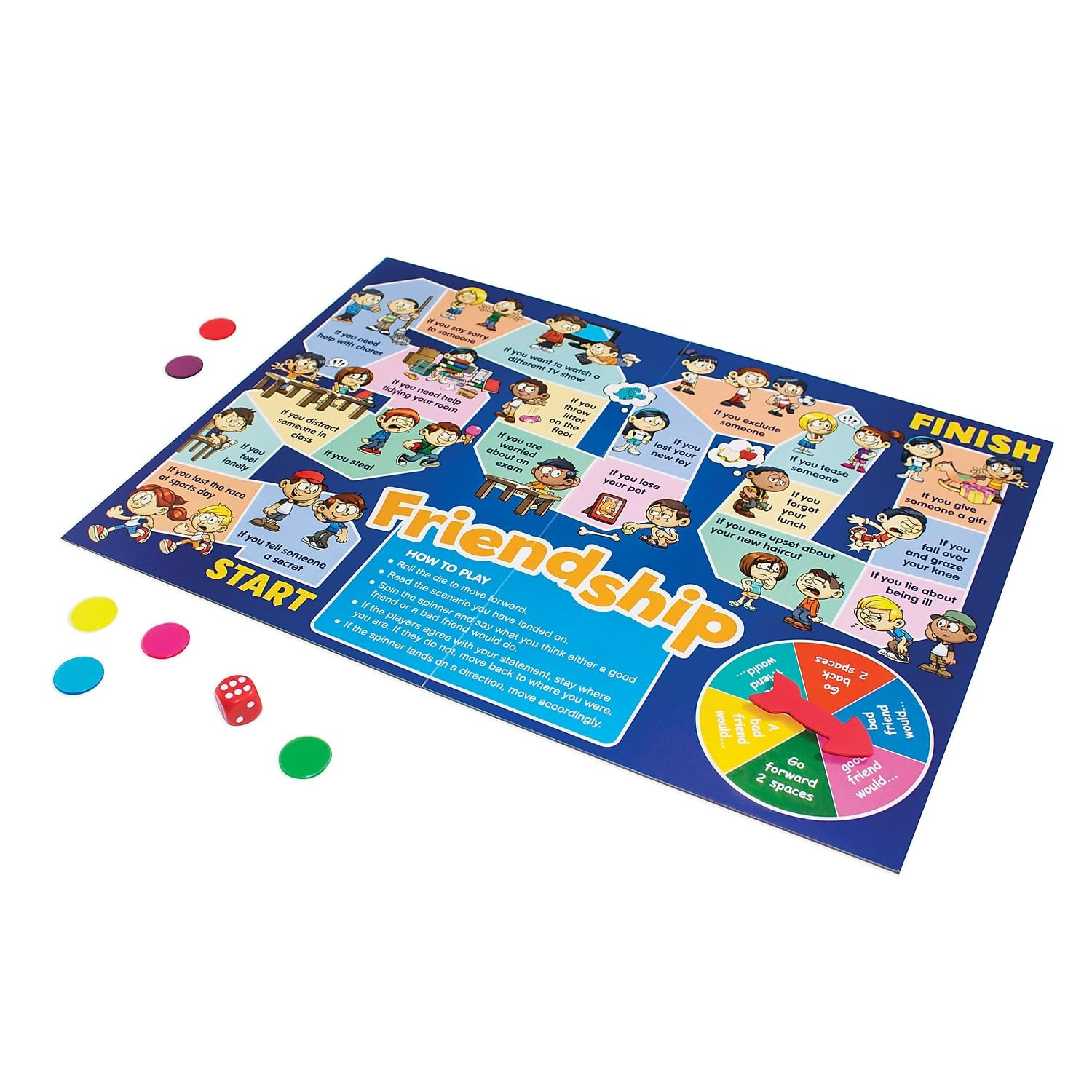 Social Skills Board Games for Kids Ages 5 to 8 Empathy Friendship Manners