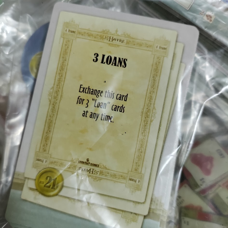 Le Havre Australian Edition Lookout Games Board Game *READ Some Cards Chinese
