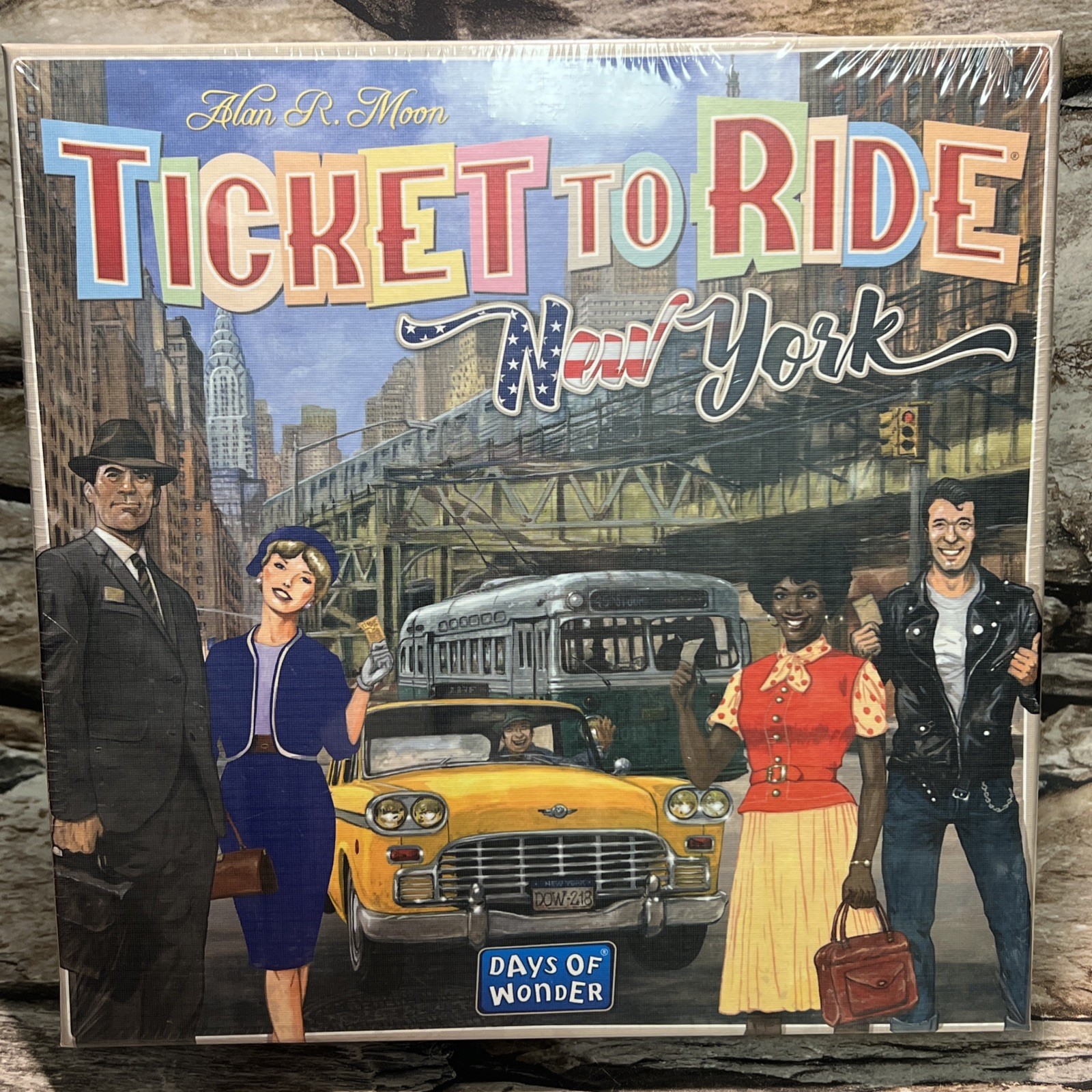 Ticket to Ride New York, 60’s Era, Days of Wonder, Board Game, Factory Sealed