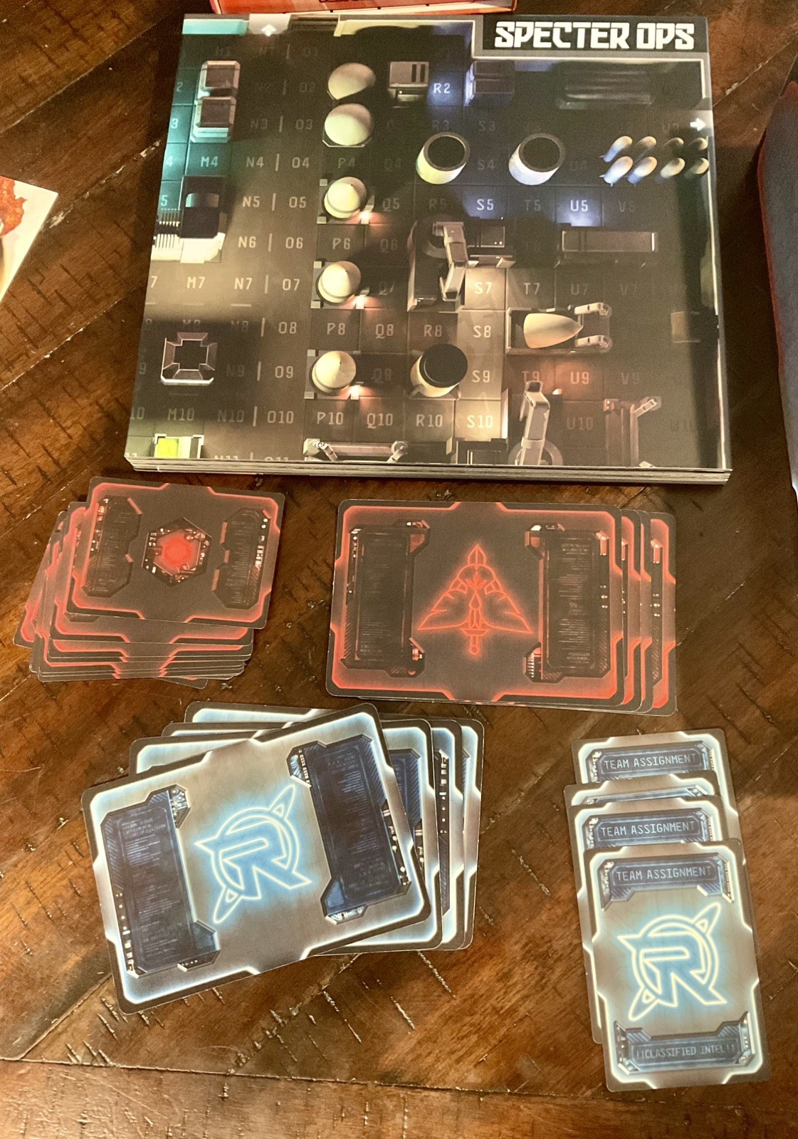 Specter Ops Board Game -Complete, VGC- Plaid Hat Games