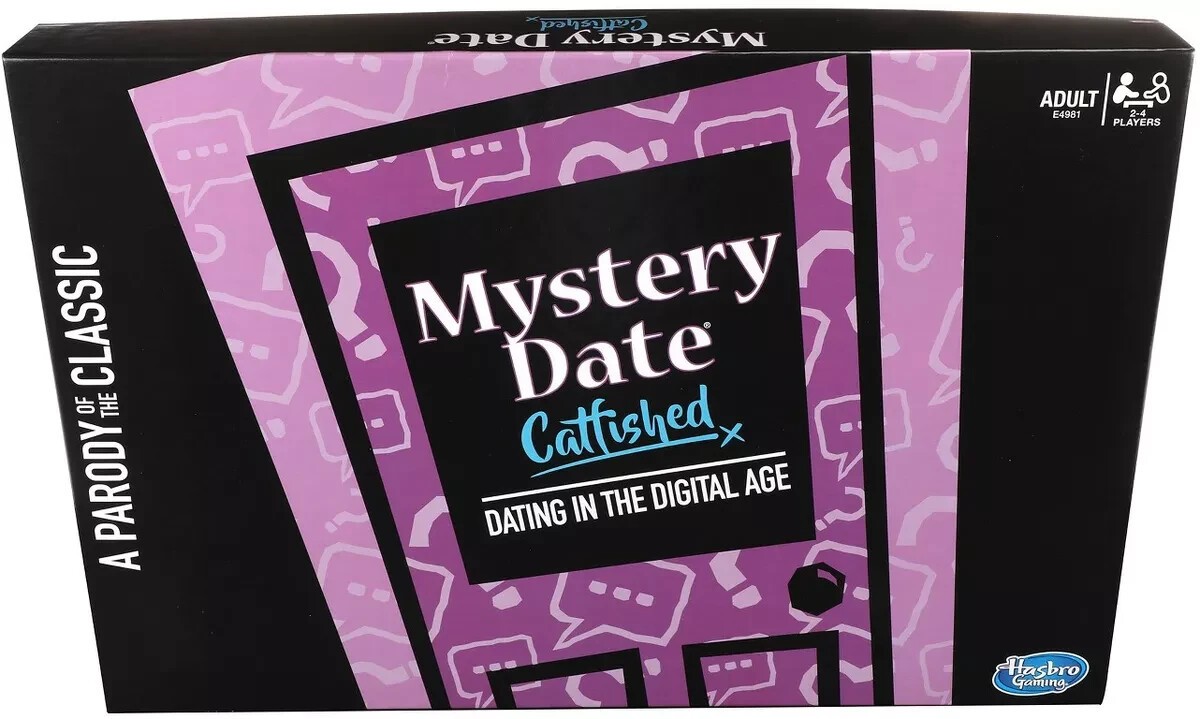 Mystery Date Catfished Board Game Adults Parody of Classic Mystery Dating Game