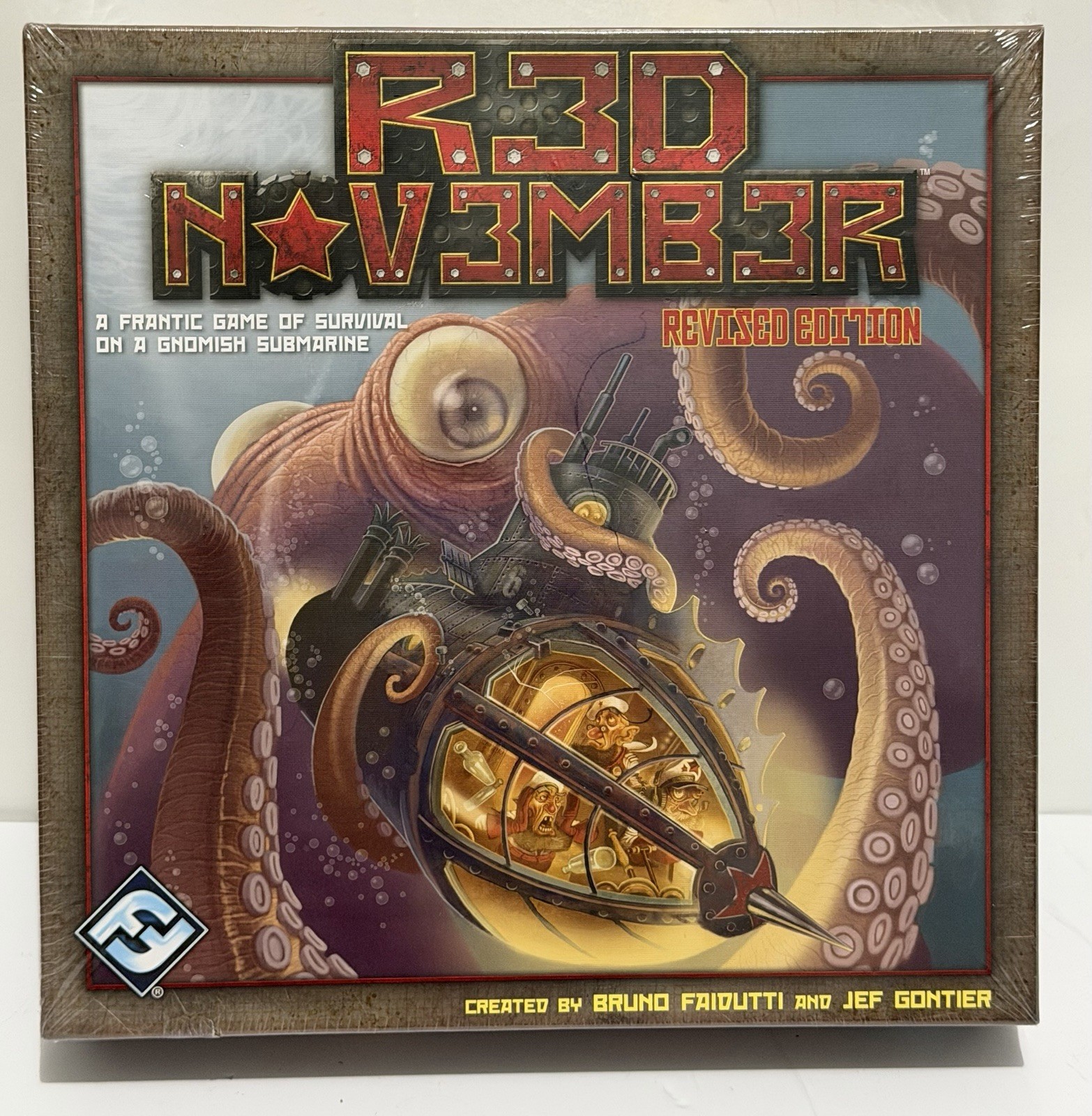 Red November – Fantasy Flight Games 2011 Board Game NEW Sealed Revised Edition