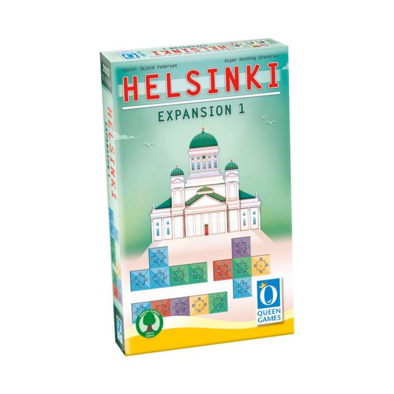 Queen Games Boardgame Helsinki – Expansion 1 Box SW (New)