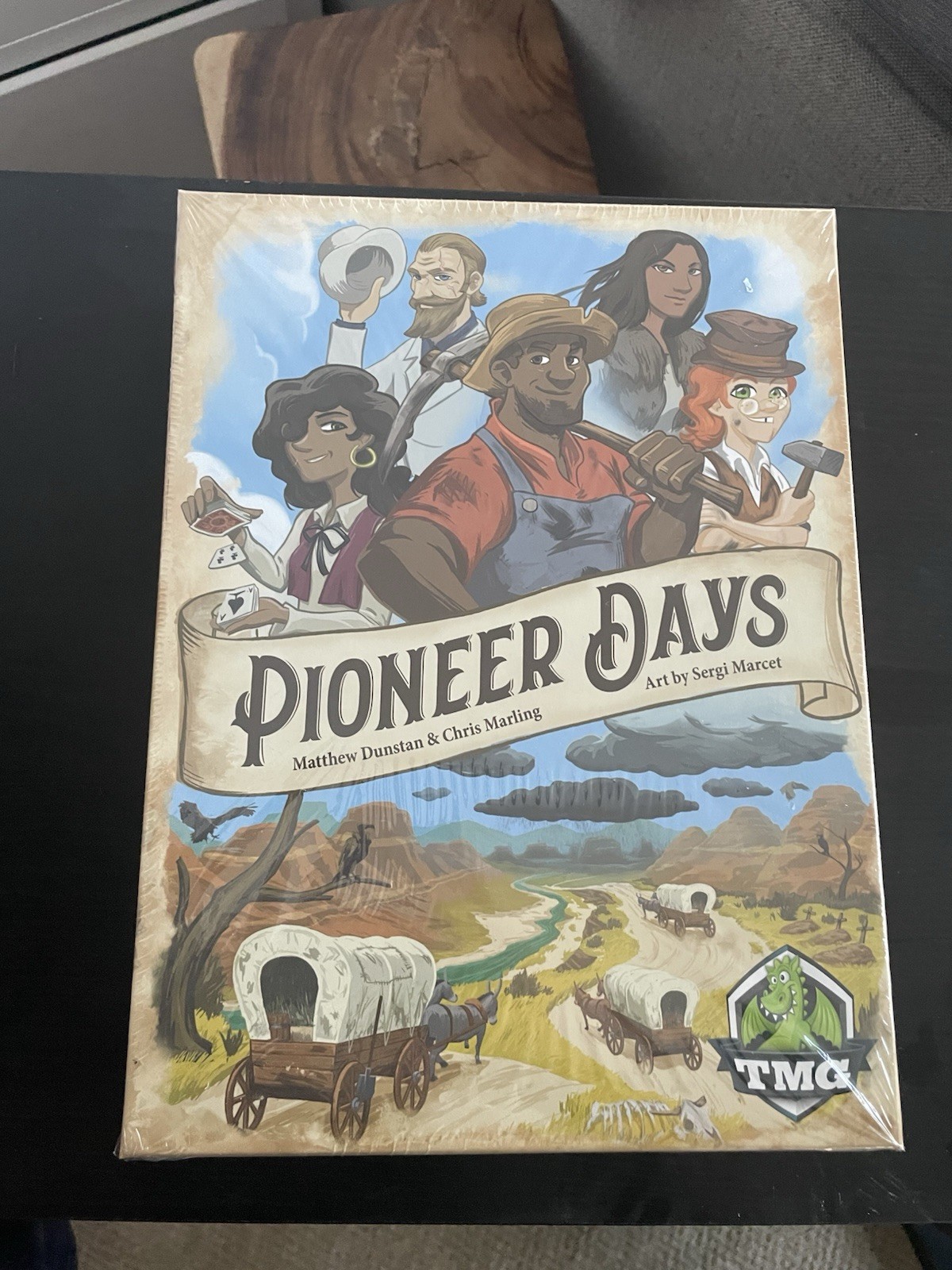 Pioneer Days Strategy Board Game Sealed New RARE OOP TMG Tasty Minstrel Games