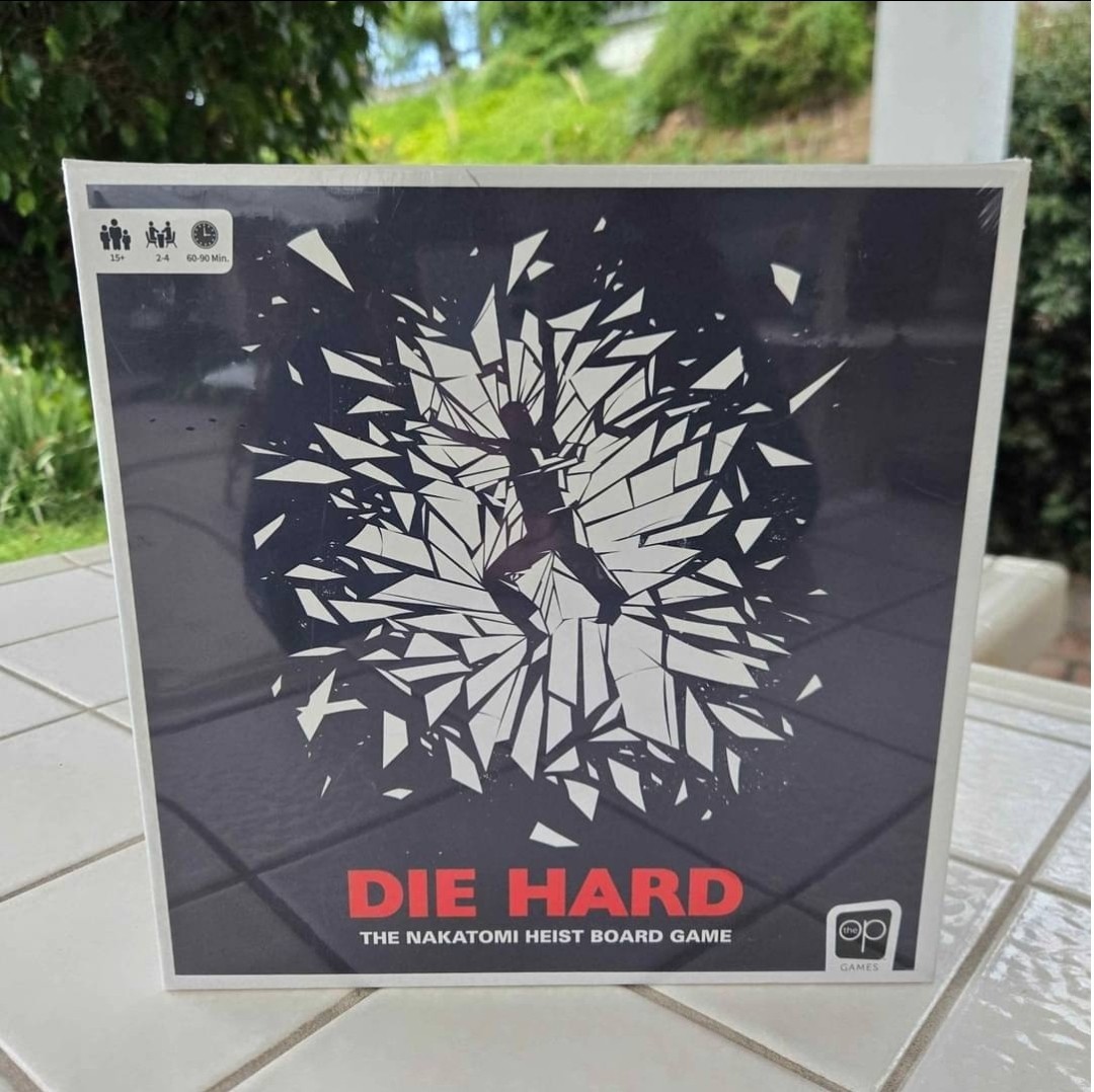 Die Hard Factory Sealed OP Game The Nakatomi Heist Board Game Double-Sided Board