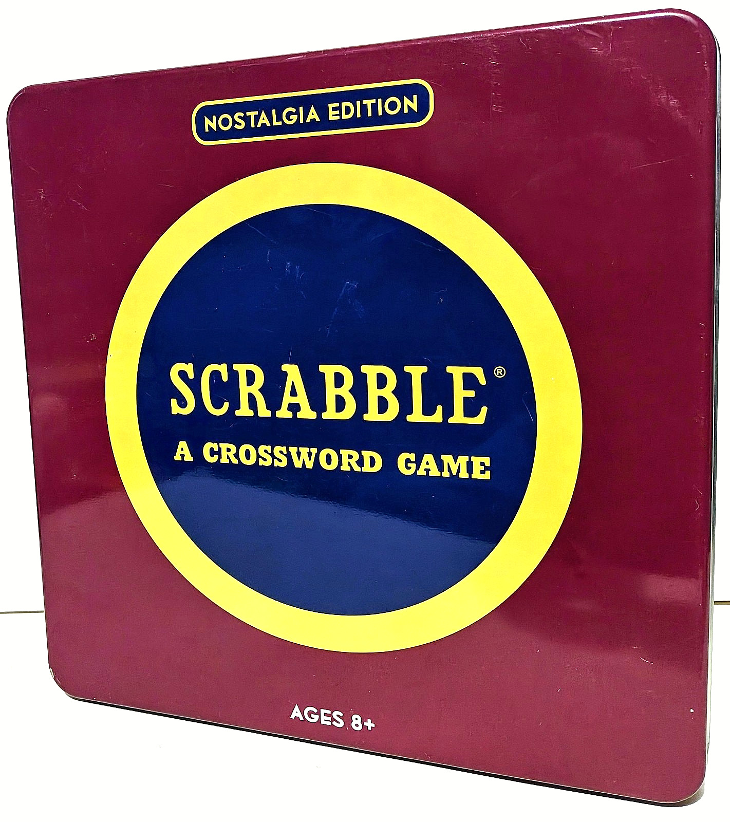 Scrabble – Nostalgia Edition – Hasbro Board Game – Collector’s Tin – Complete