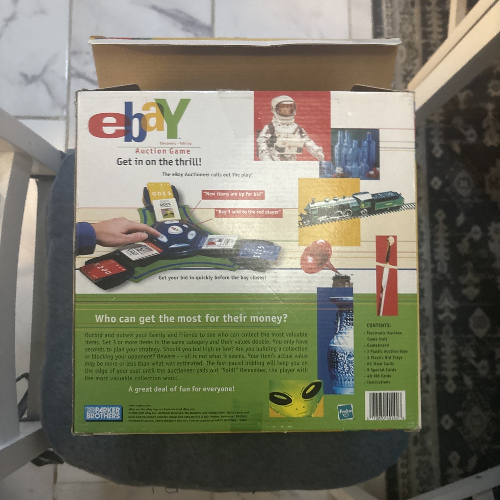 Ebay Electronic Talking Auction Game 2001 Parker Brothers Complete
