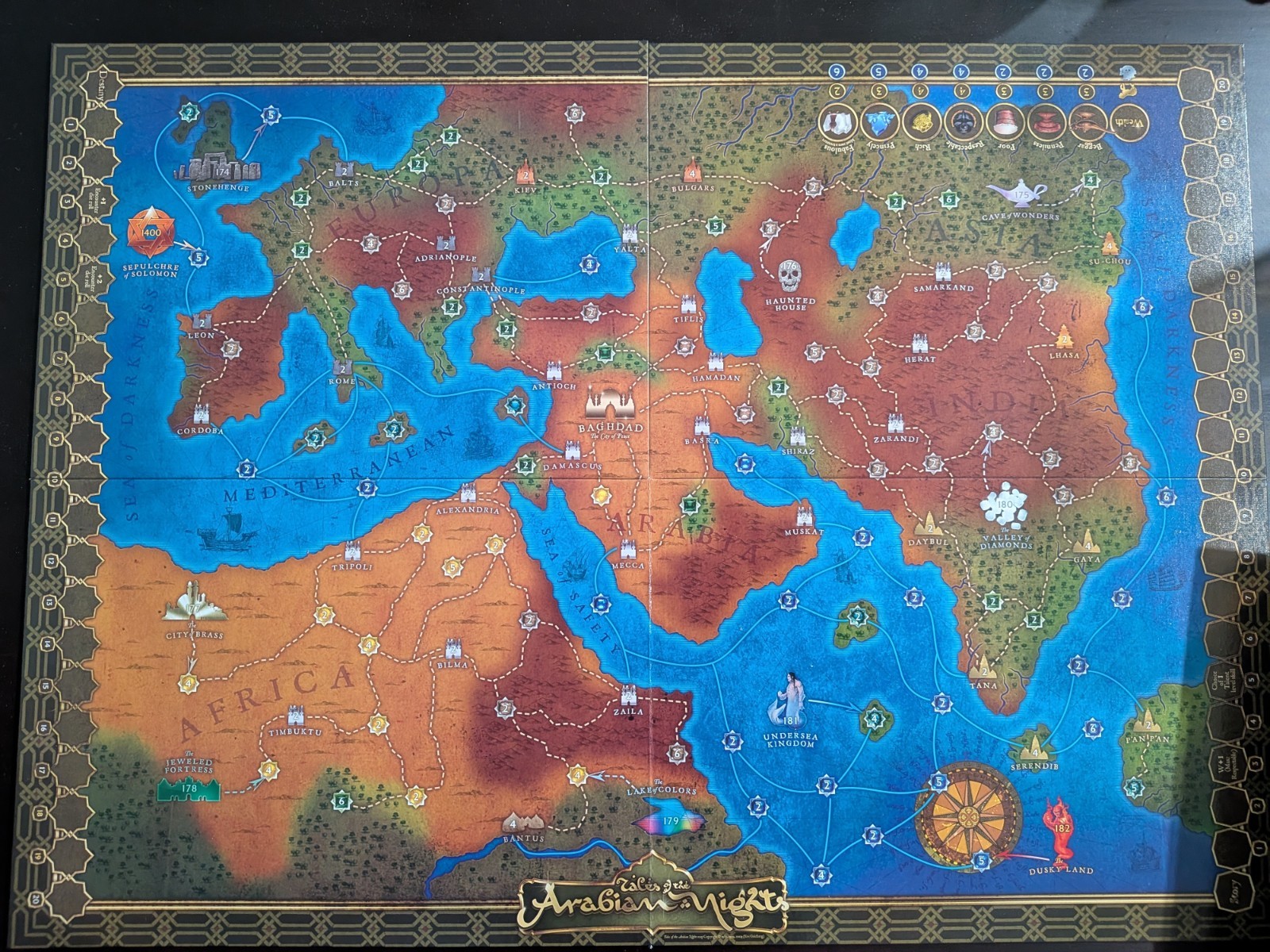 Z-Man Games Tales of the Arabian Nights Storytelling Board Game – ZMGO7031