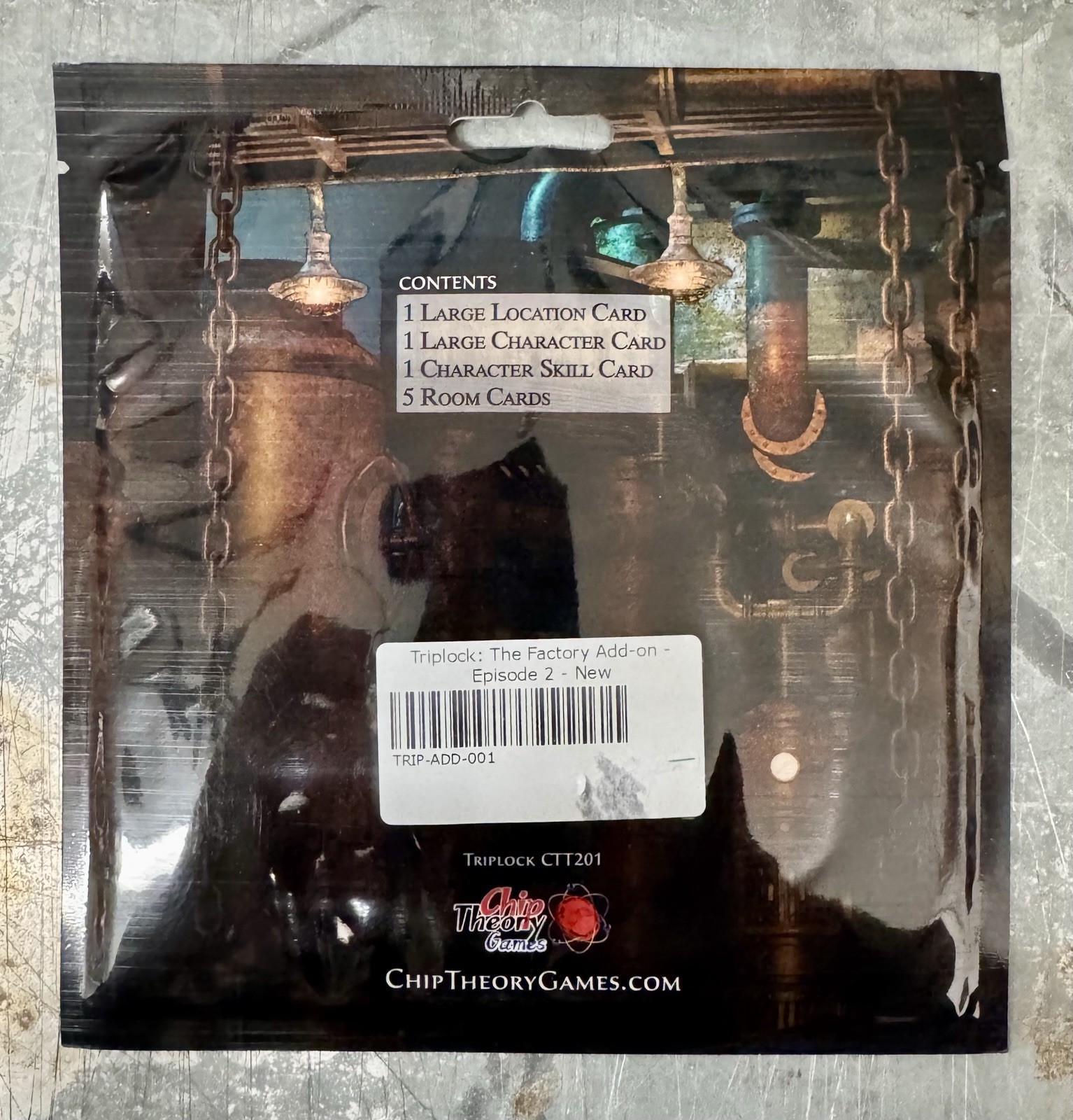 Sealed Trip Lock The Factory Solo Pack Episode 2 Chip Theory Games