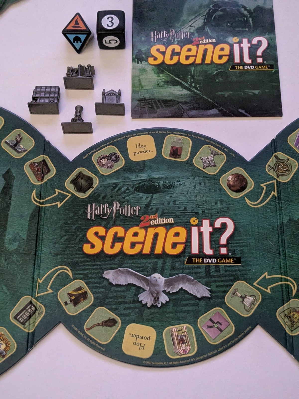 Harry Potter Scene It? The DVD Game 2nd Edition *Rare* (No DVD) *Free Shipping*