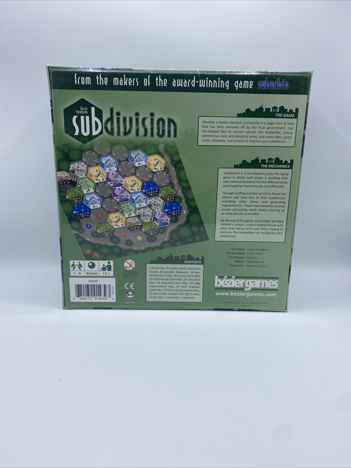 Subdivision The Board Game NEW Family Teen Fun Games Amazing!