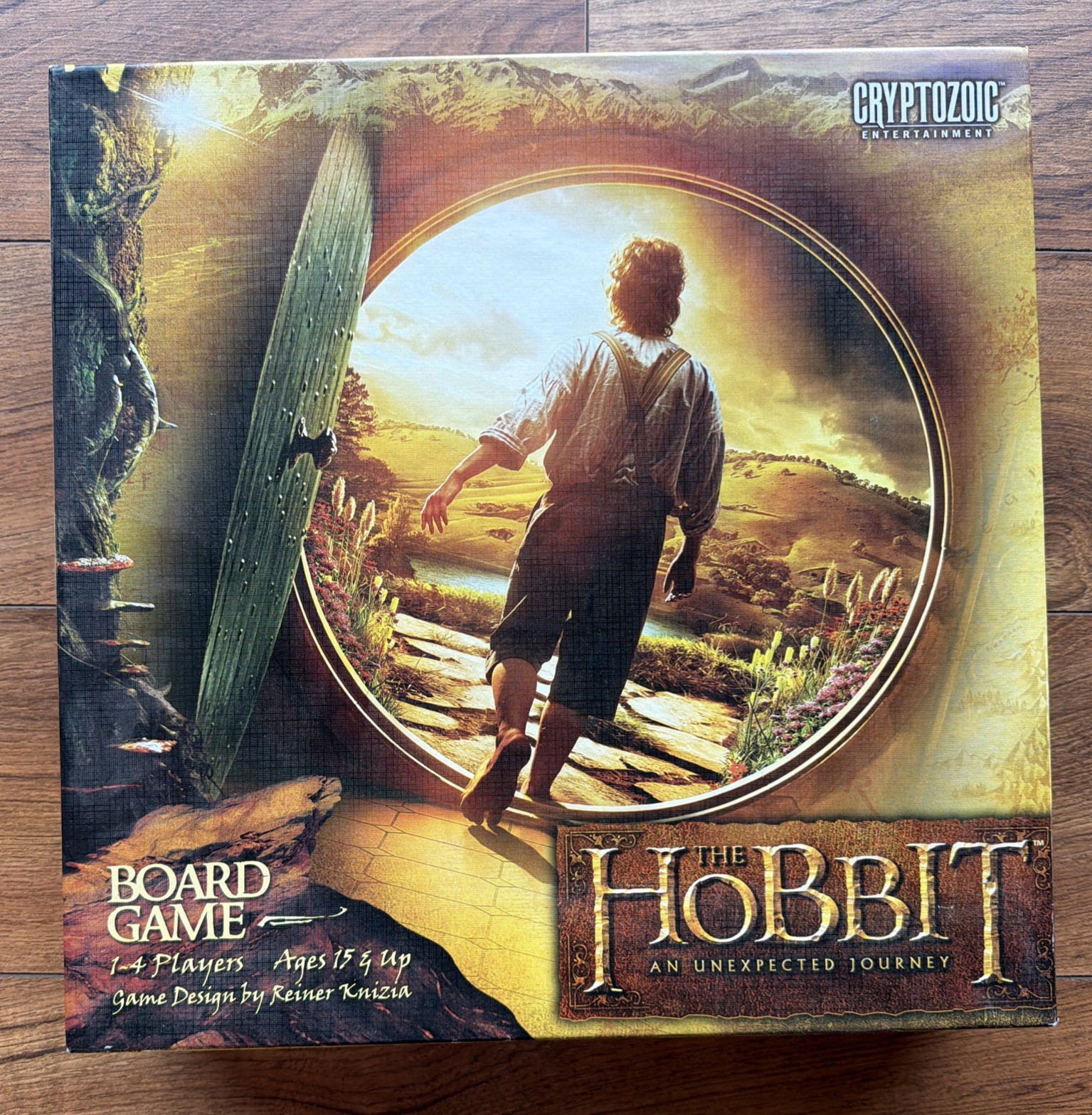 The Hobbit An Unexpected Journey Board Game Cryptozoic 2013 Complete Excellent