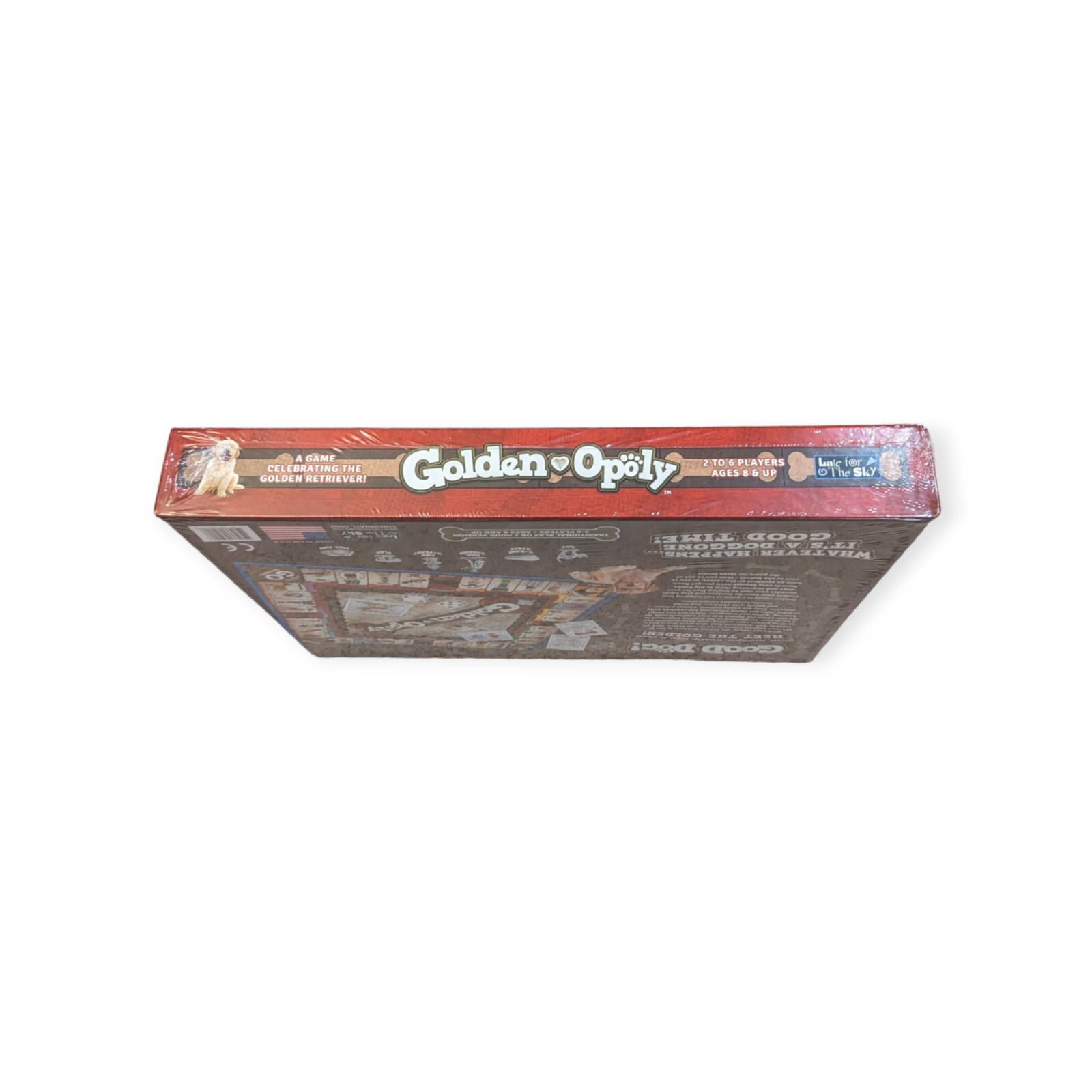 Late for the Sky Golden Retriever Golden-Opoly Board Game New Sealed USA