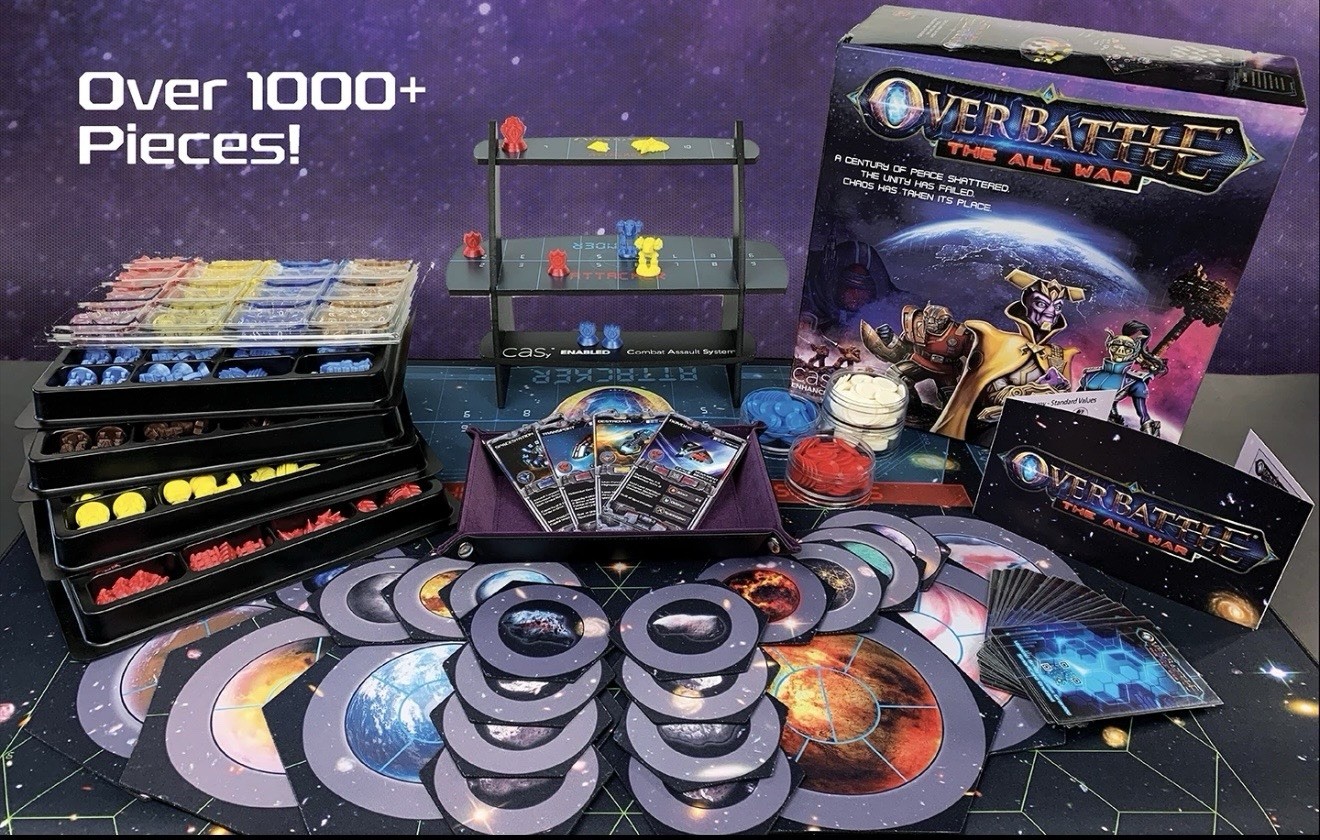 OverBattle The All Wars Syther Gaming Board Games Tabletop Space Warfare SEALED