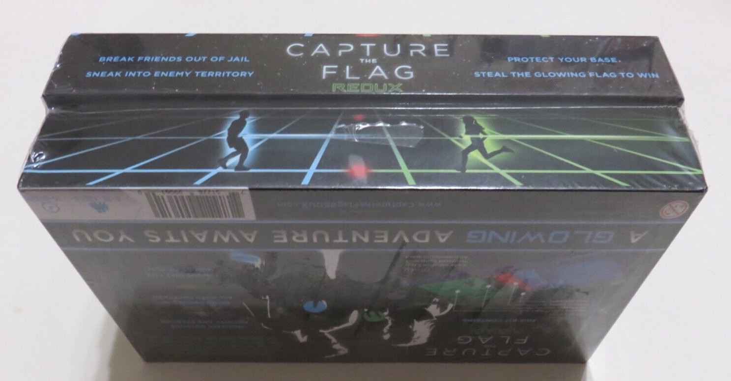 CAPTURE THE FLAG REDUX: Glow in the Dark Outdoor Game – NEW and SEALED!!!!