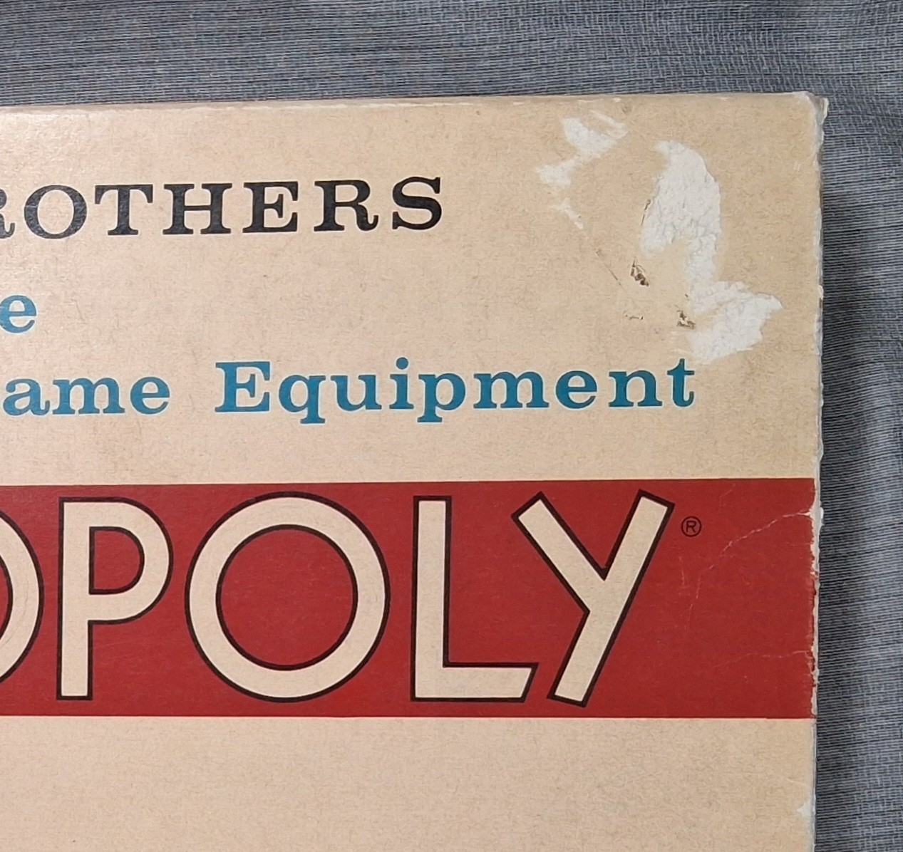 VINTAGE 1961 MONOPOLY GAME PARKER BROTHERS USA REAL ESTATE TRADING COMPLETE