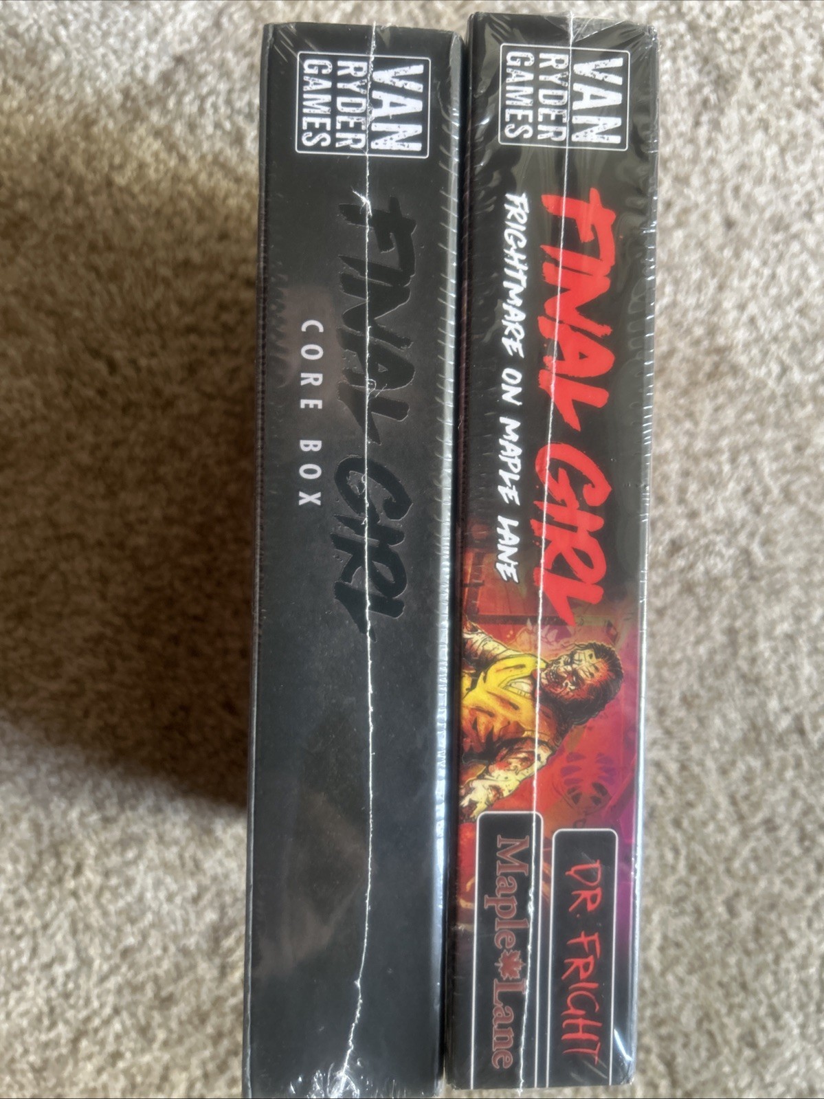 Final Girl: Core Set And Frightmare on Maple Lane -starring Dr Fright-SEALED
