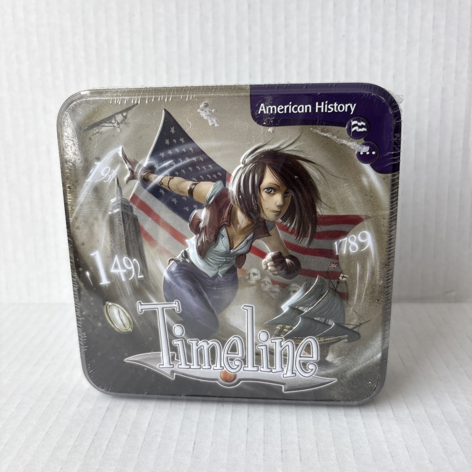 Asmodee Timeline American History Educational Card Game. Brand New