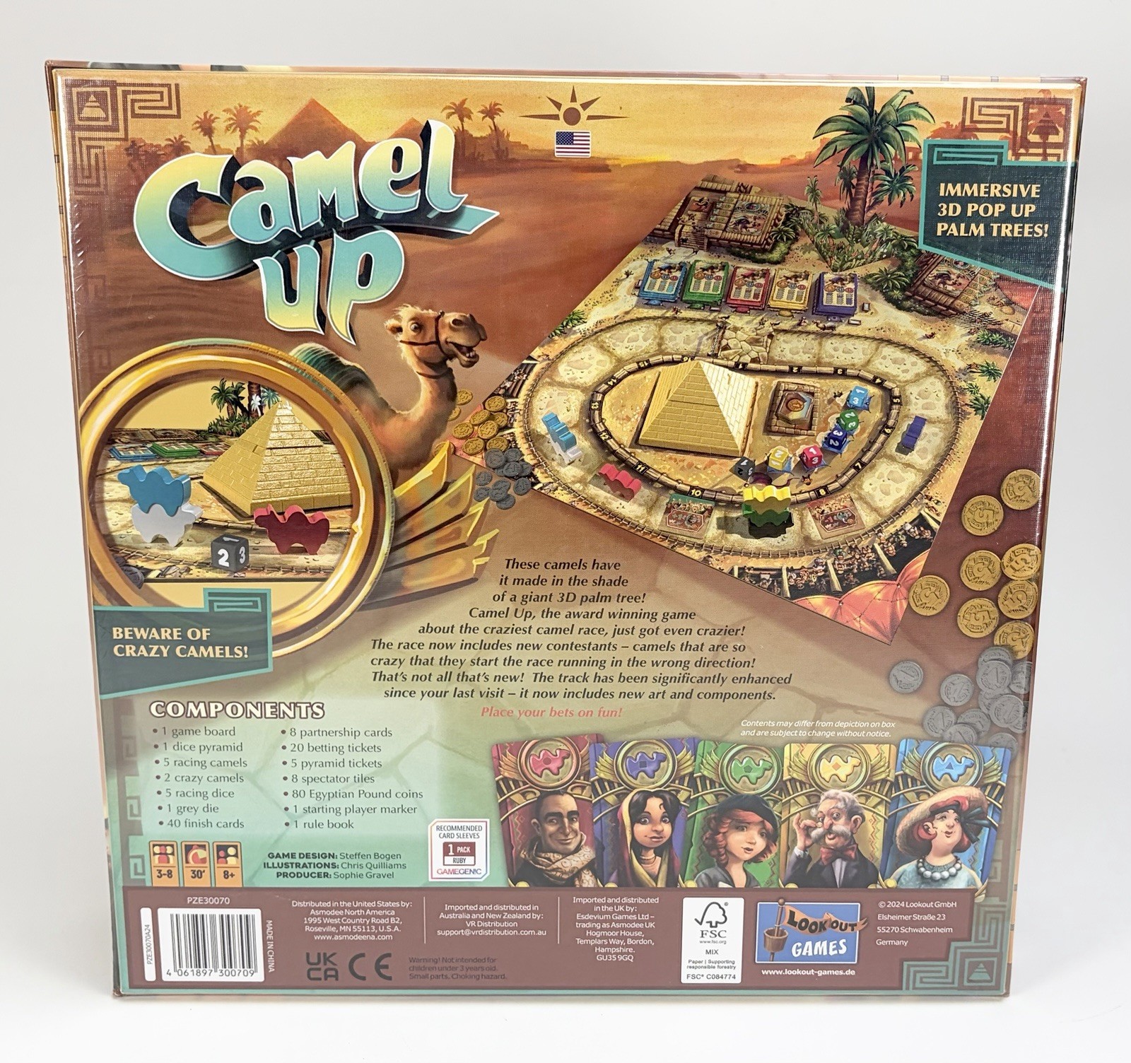 Camel Up Board Game (Second Edition) NEW Sealed!