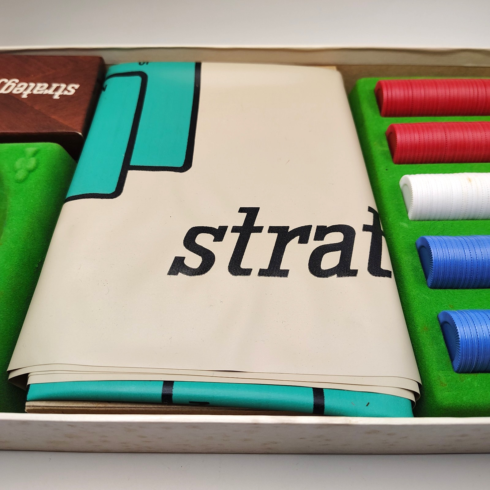 Strategy Poker Game Fine Edition Milton Bradley Complete Game Vintage 1967