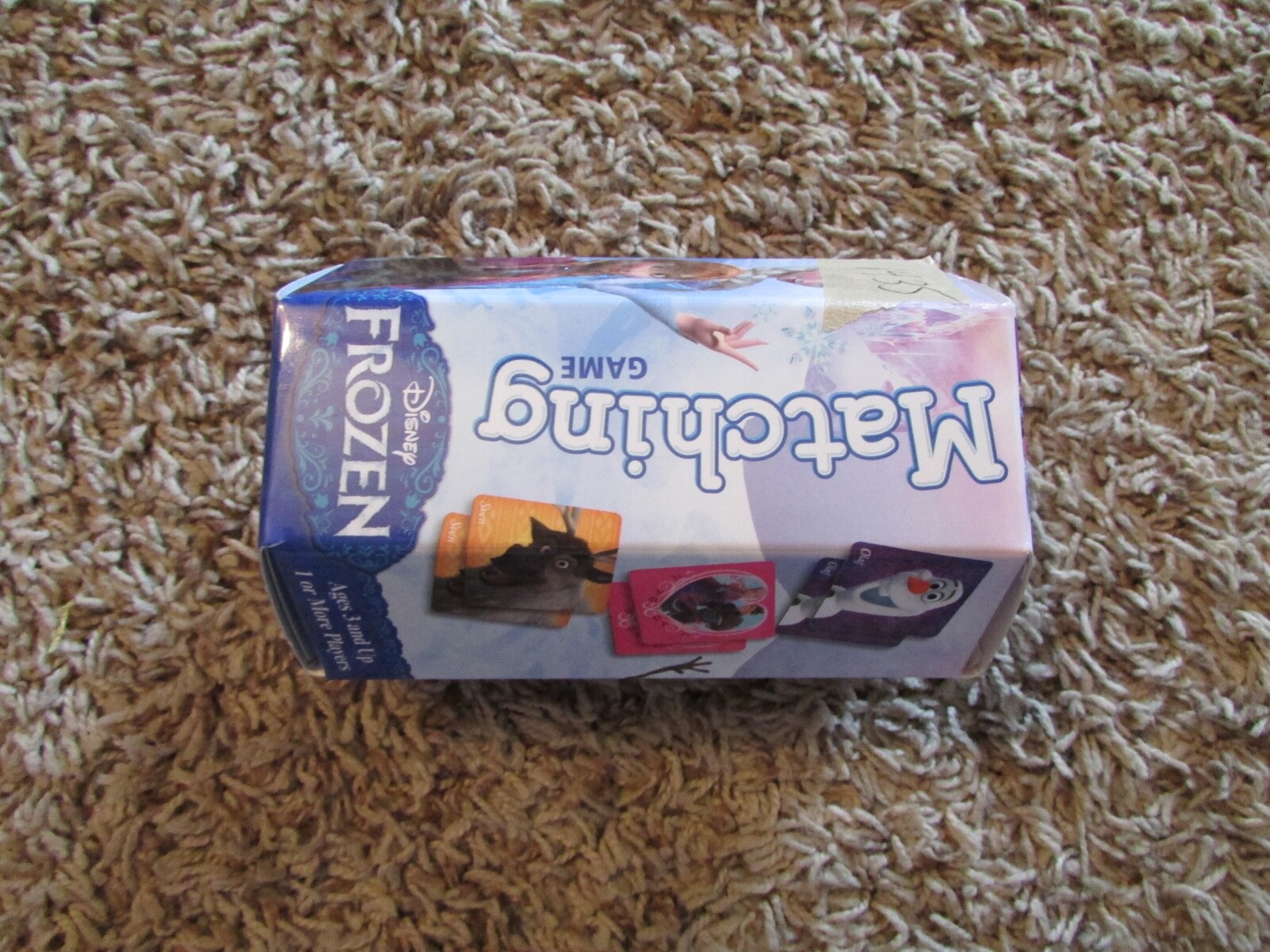 Disney Frozen Matching Game-36 Picture Tiles-Anna, Elsa, Kristoff, Olaf 2014 NIB